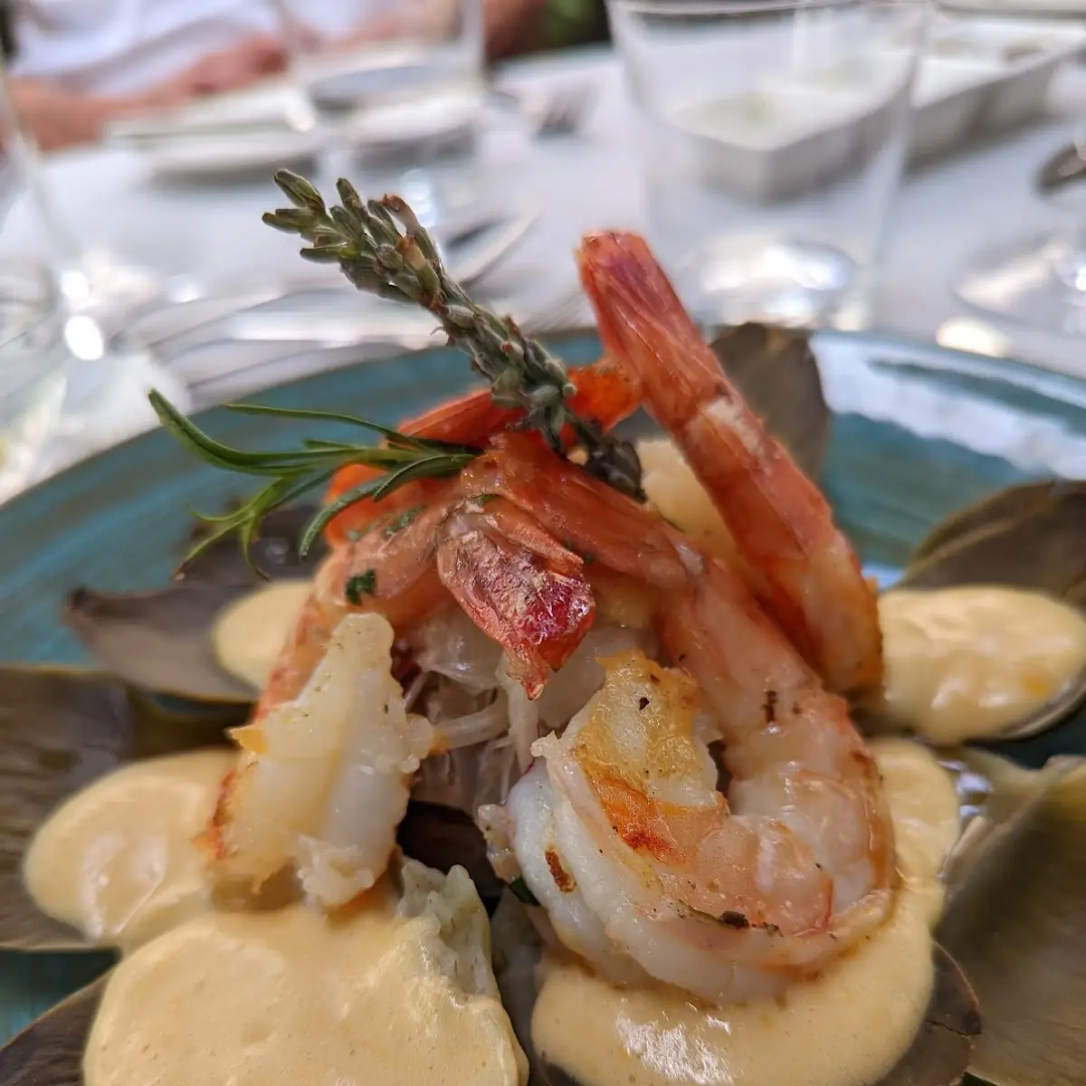 Shrimps Mit Artischocken