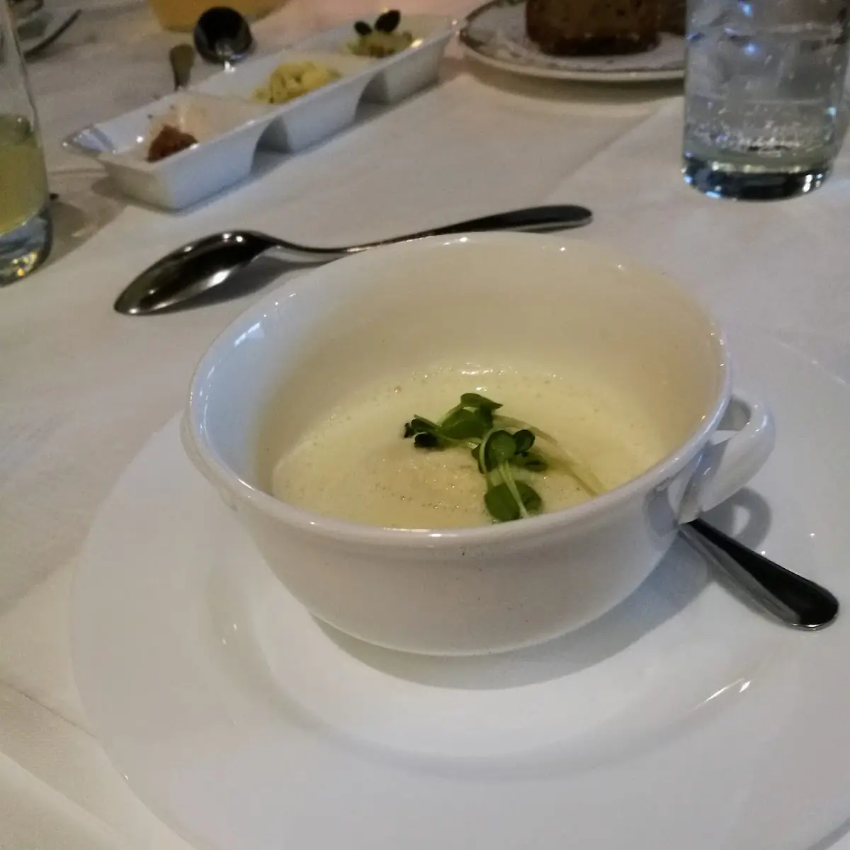 Spargelsuppe