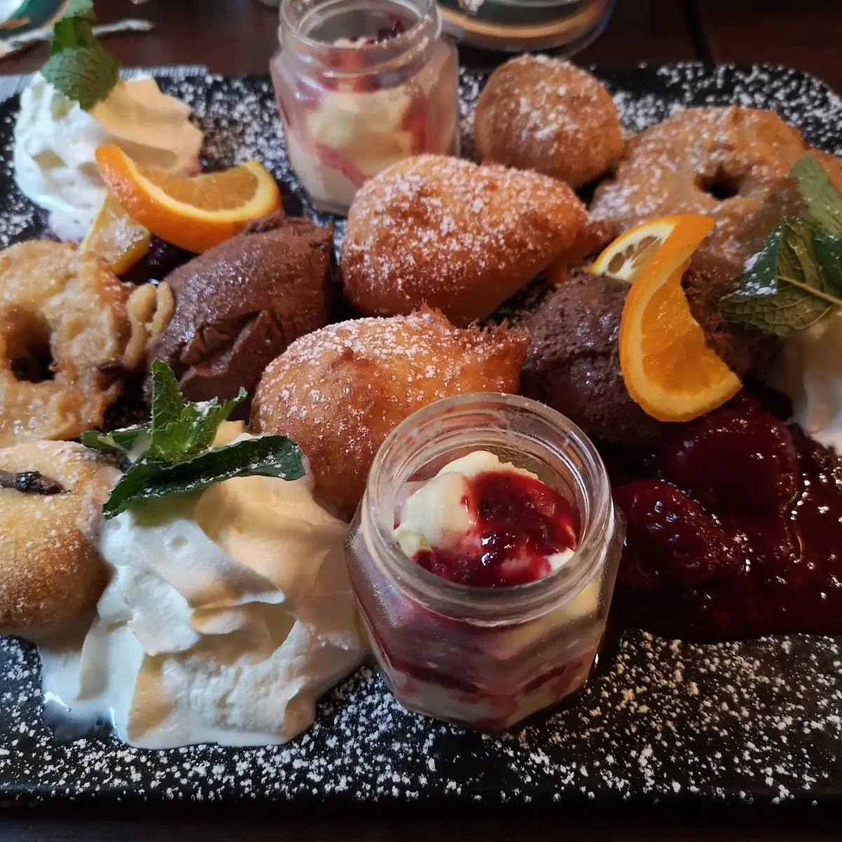 Nachspeisenplatte