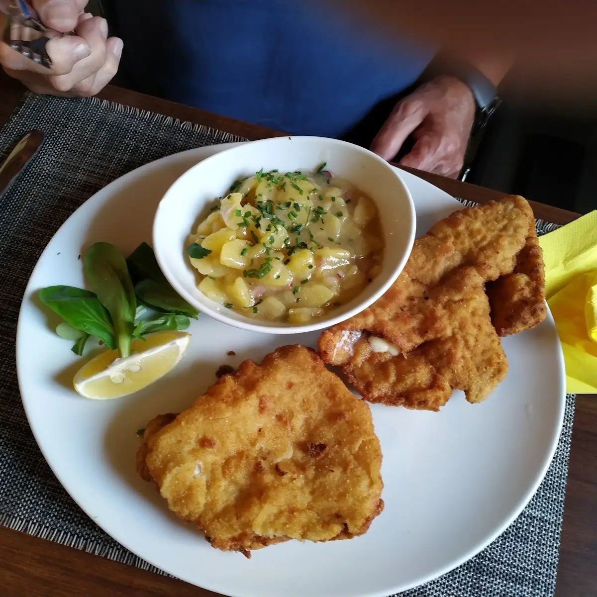 Wiener Schnitzel Mit Kartoffelsalat
