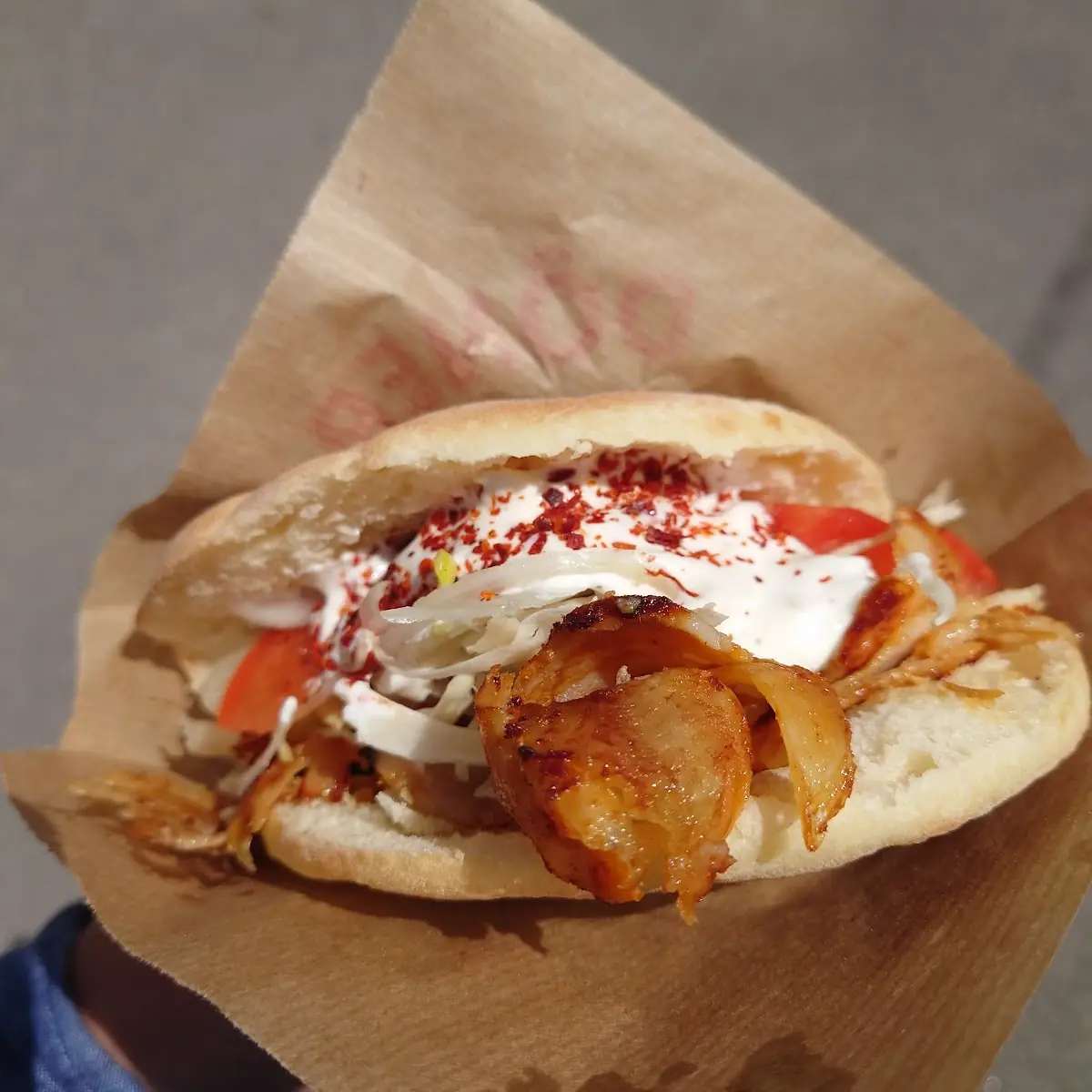 Hühner Kebab