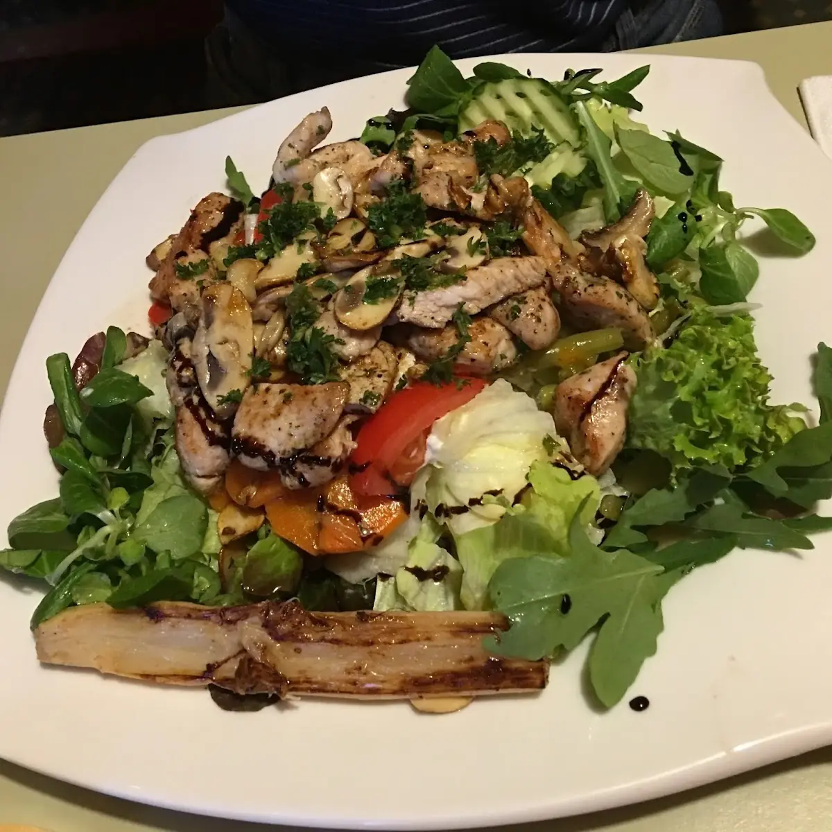 Insalata Di Pollo Alla Griglia
