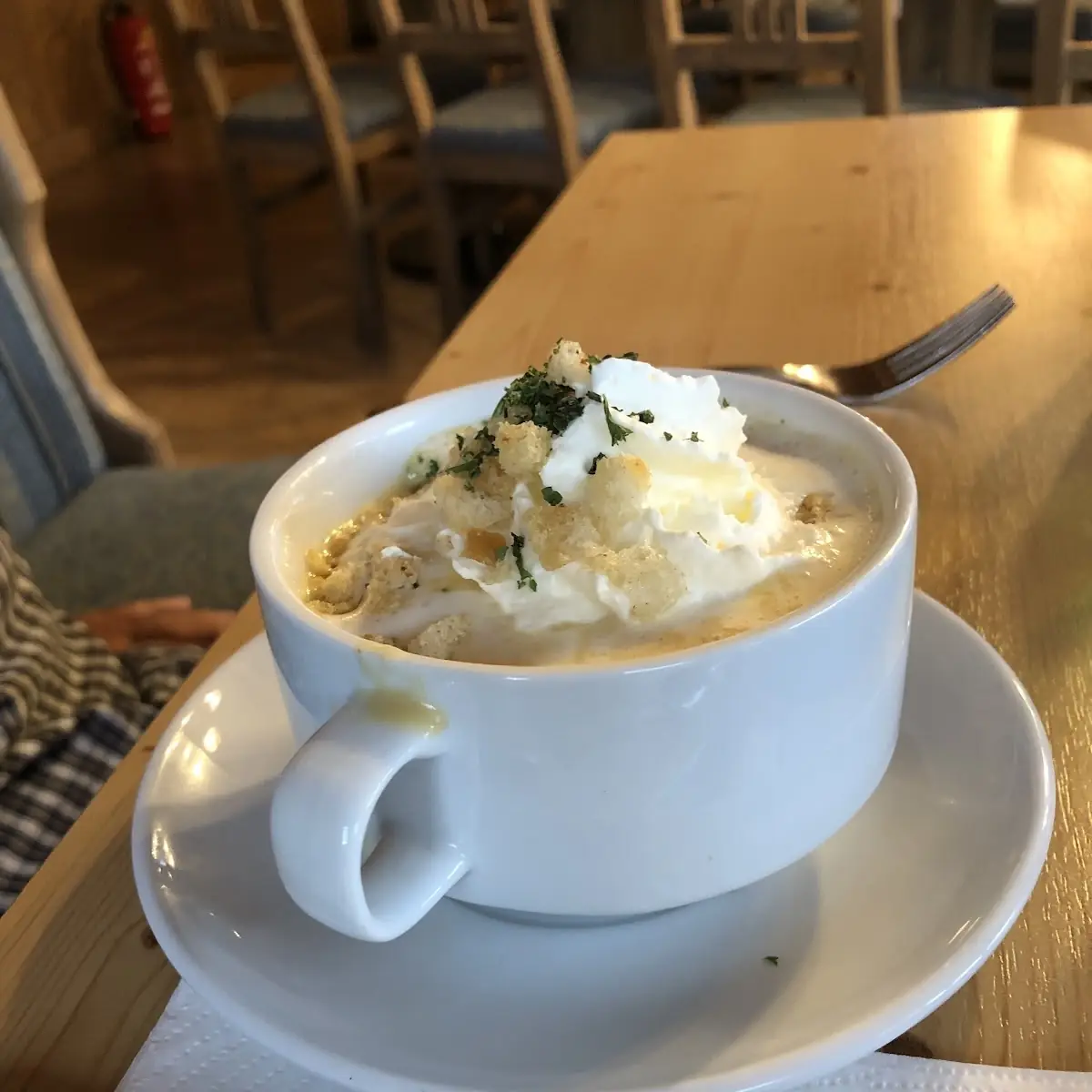 Knoblauchcremesuppe