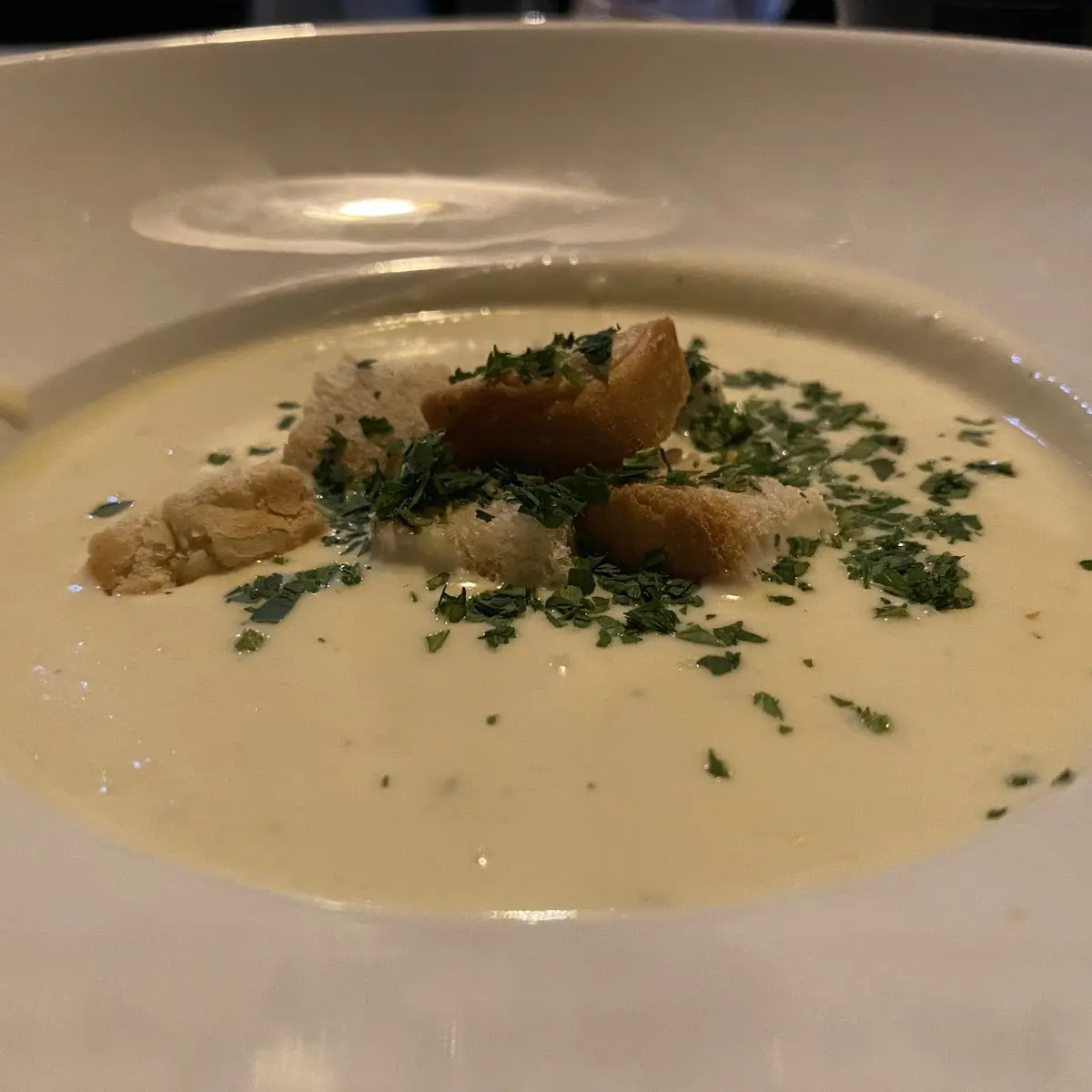 Creamy Garlic Soup