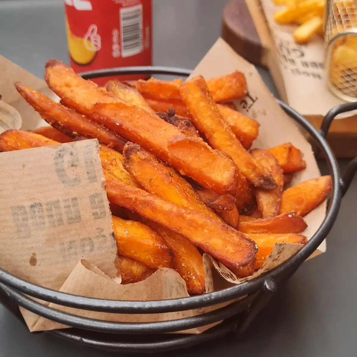 Süsskartoffel Pommes