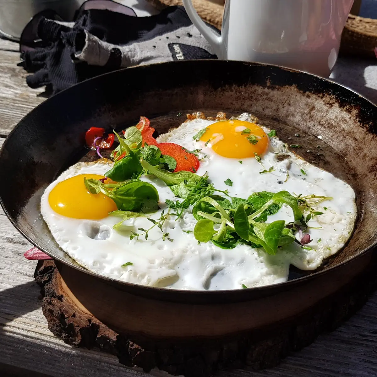 Speck Mit Ei Ham And Eggs