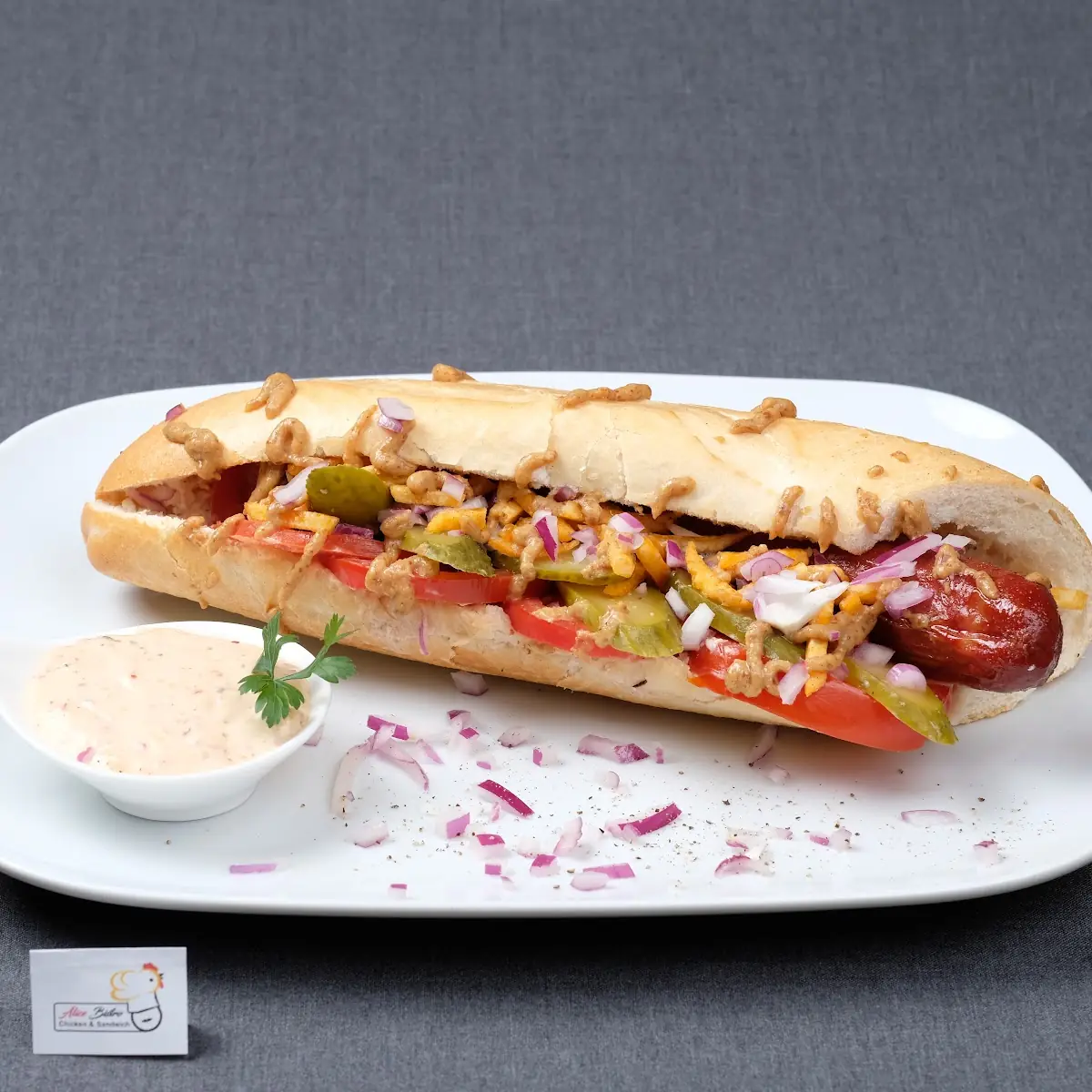 Hotdog Vegetarisch Sandwiches