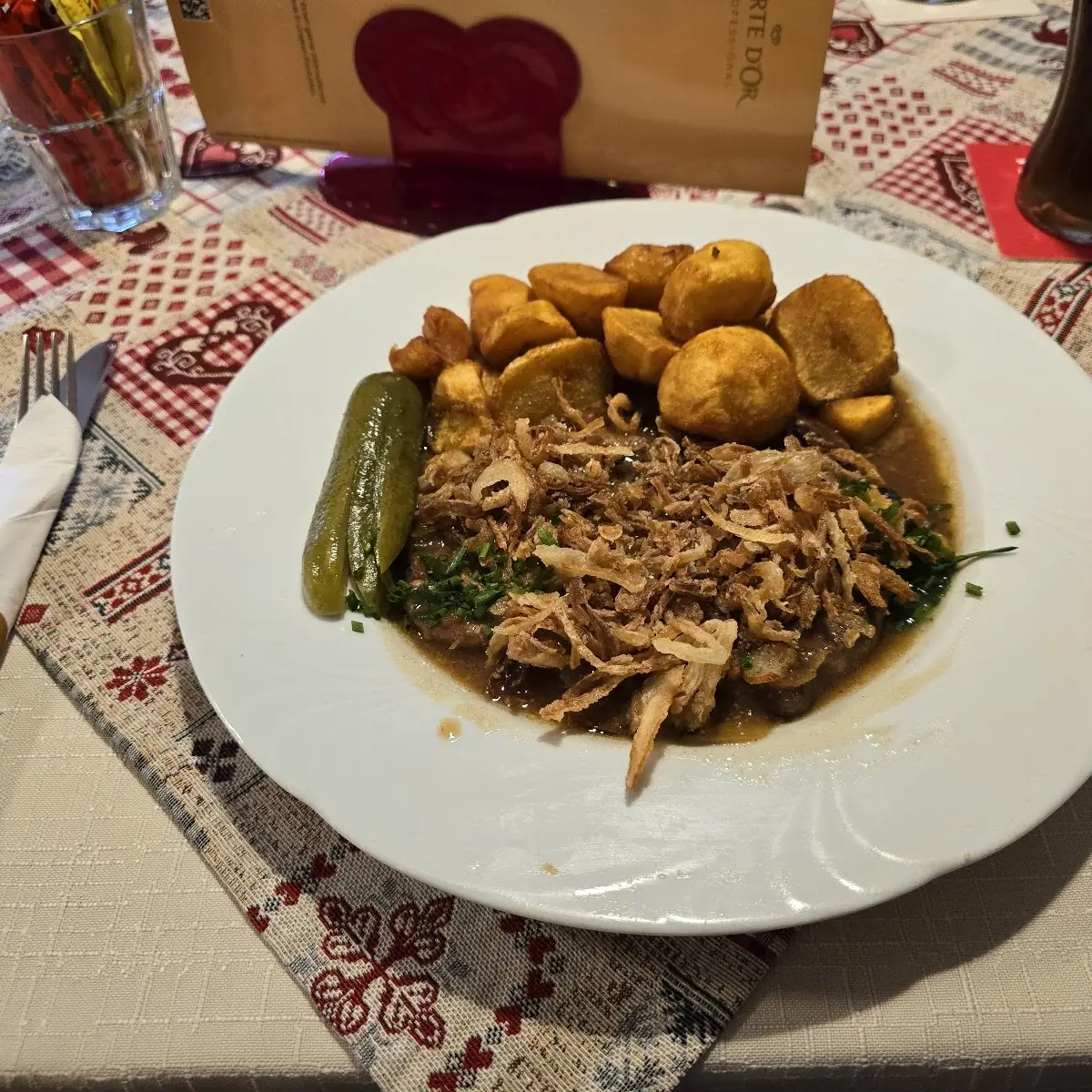 Zwiebelrostbraten