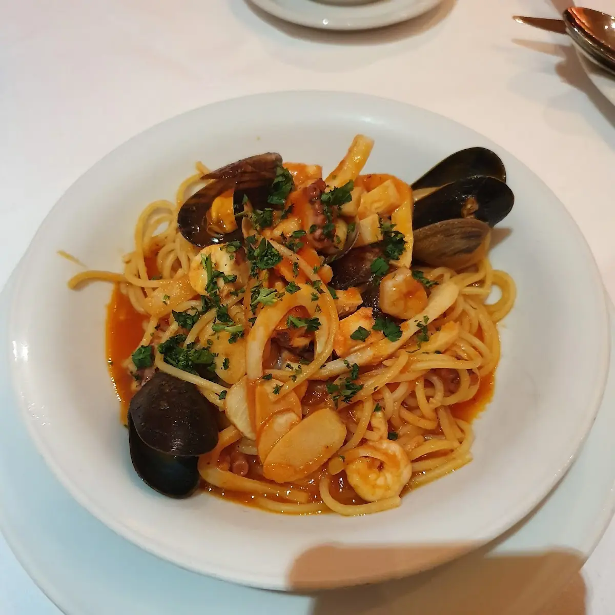 Spaghetti Ai Frutti Di Mare