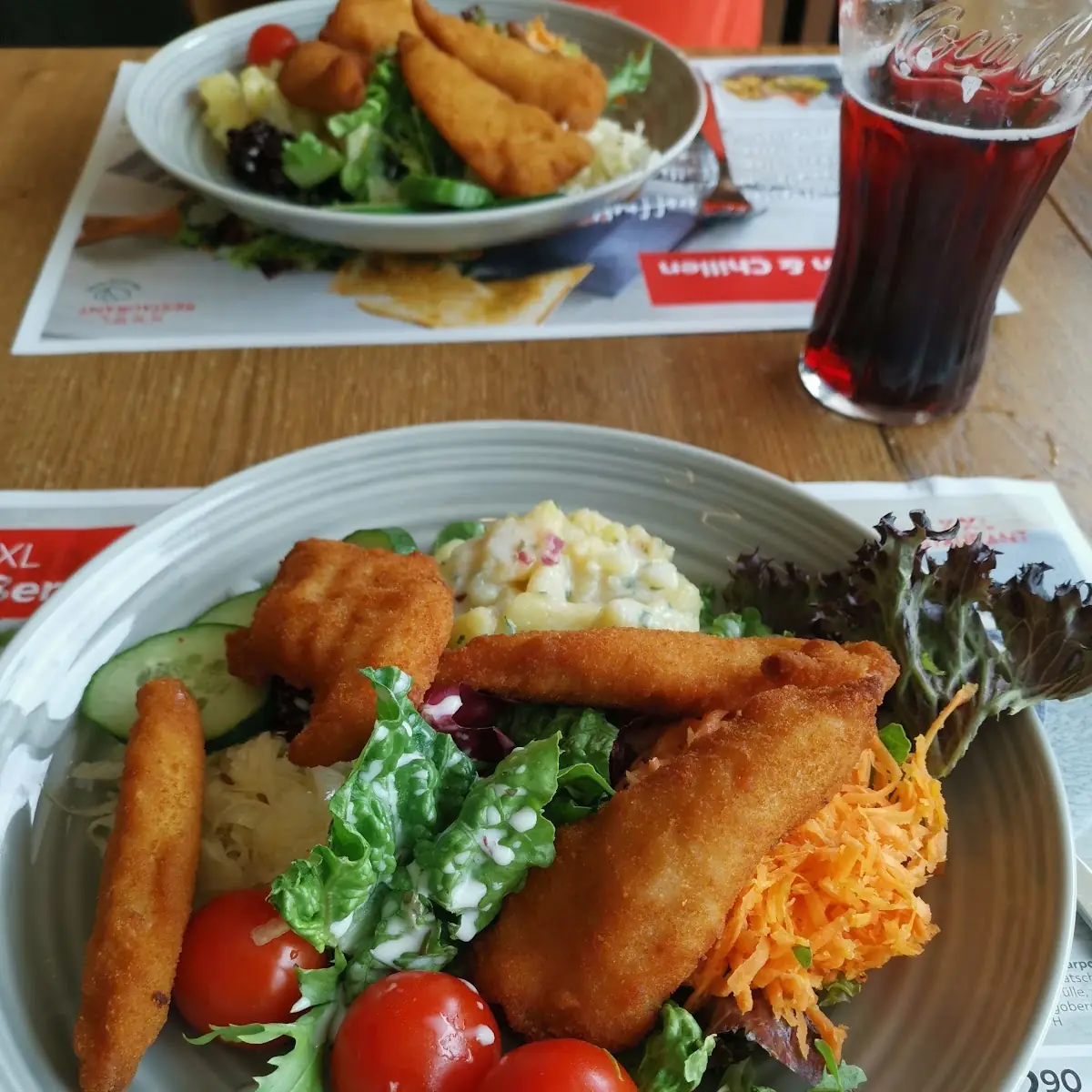 Backhendlsalat