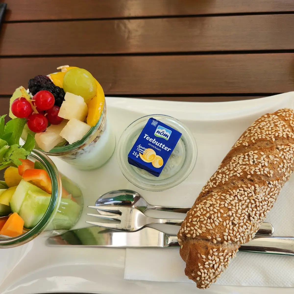 Vegetarisches Frühstück