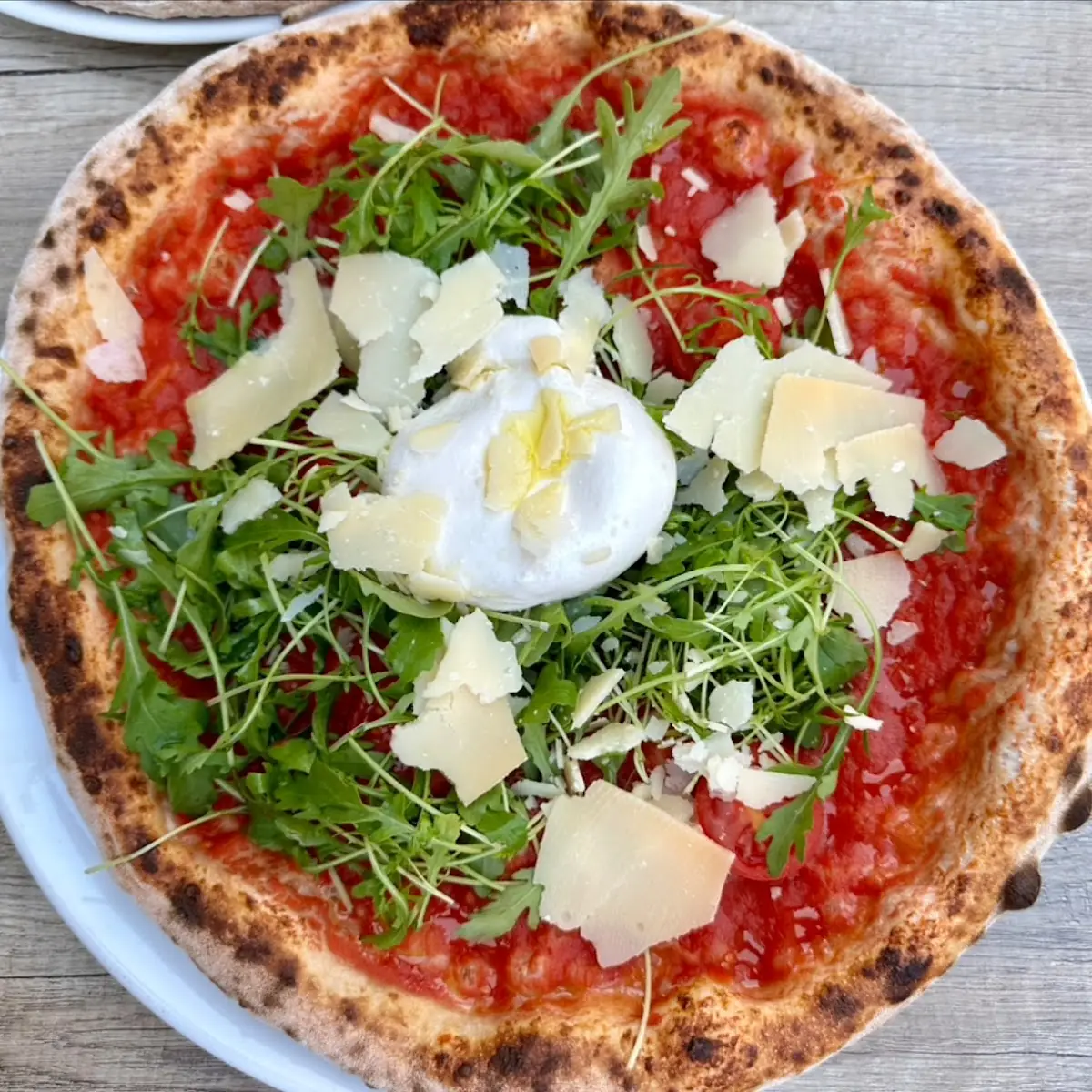 Pizza Fresca E Pizza Pistacchio