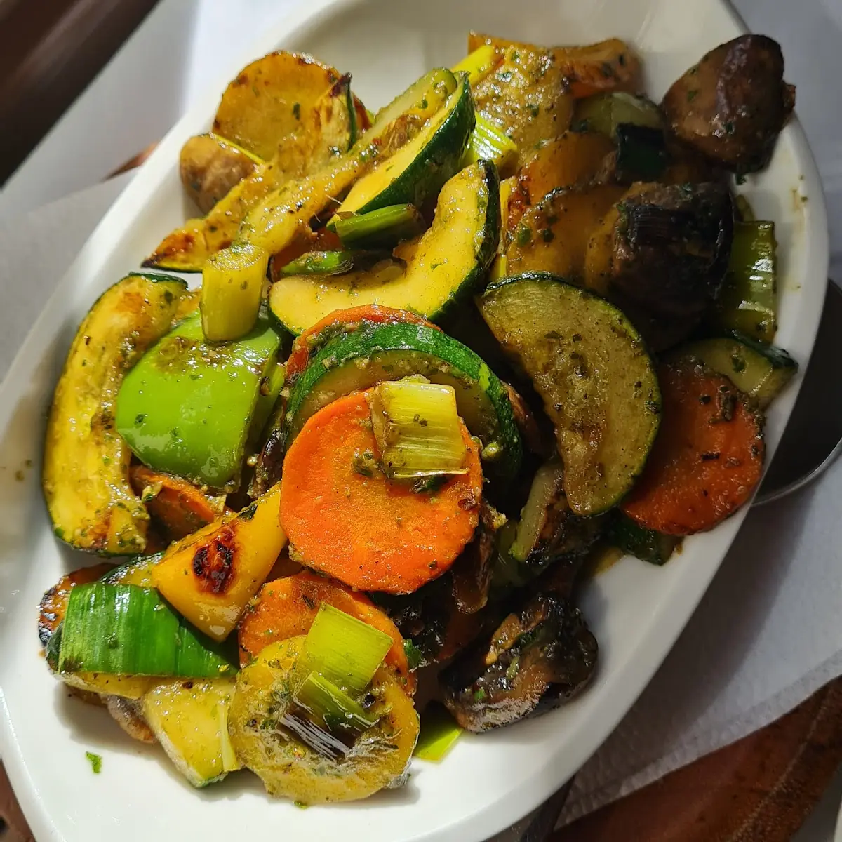 Pan-Fried Vegetables