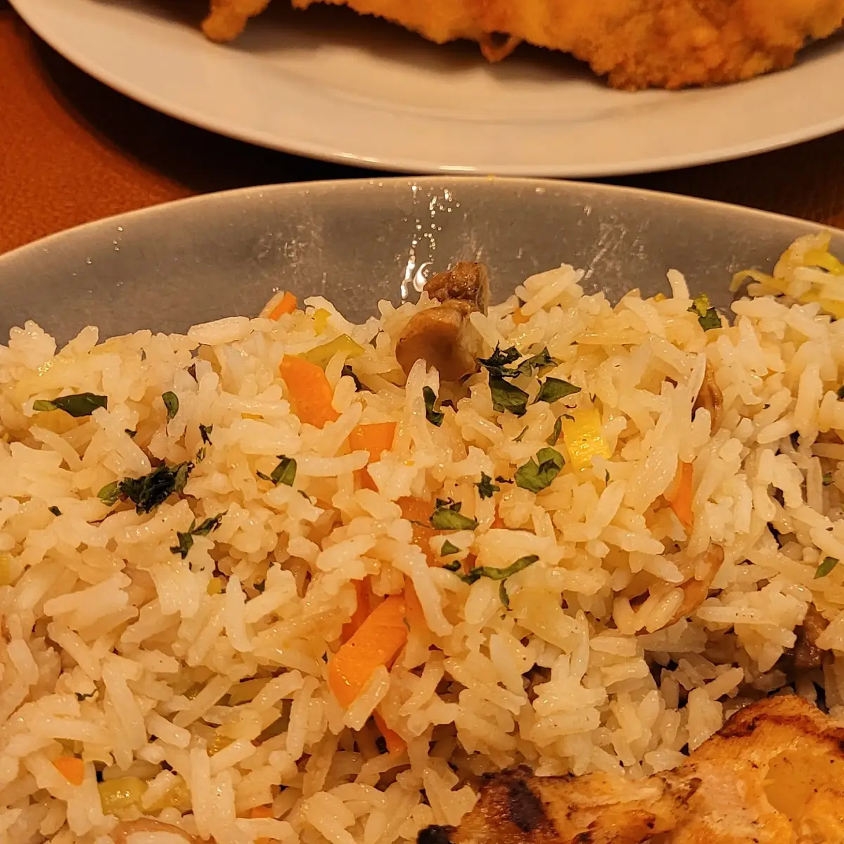 Arroz Con Verduras Asadas