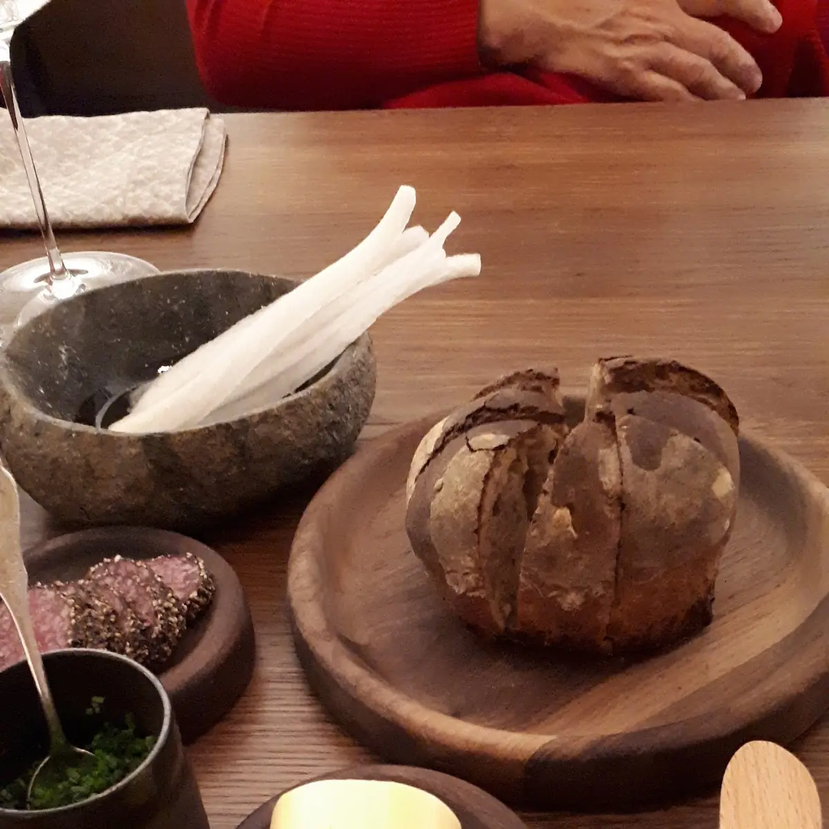 Brot Butter Salami Sellerie M Distelöl