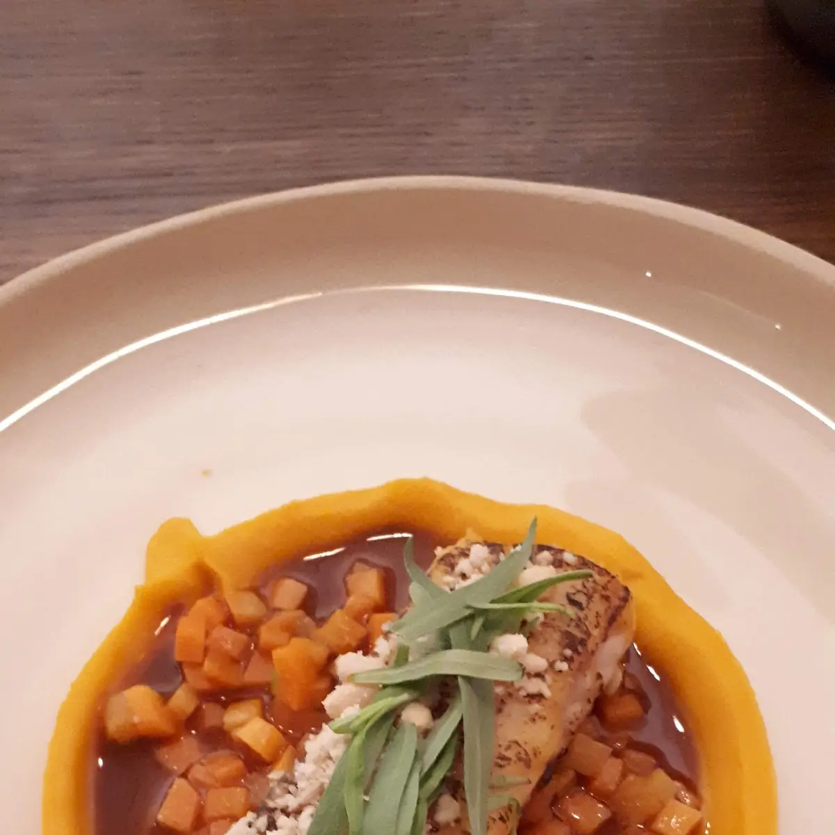 Wolfsbarsch Karotte