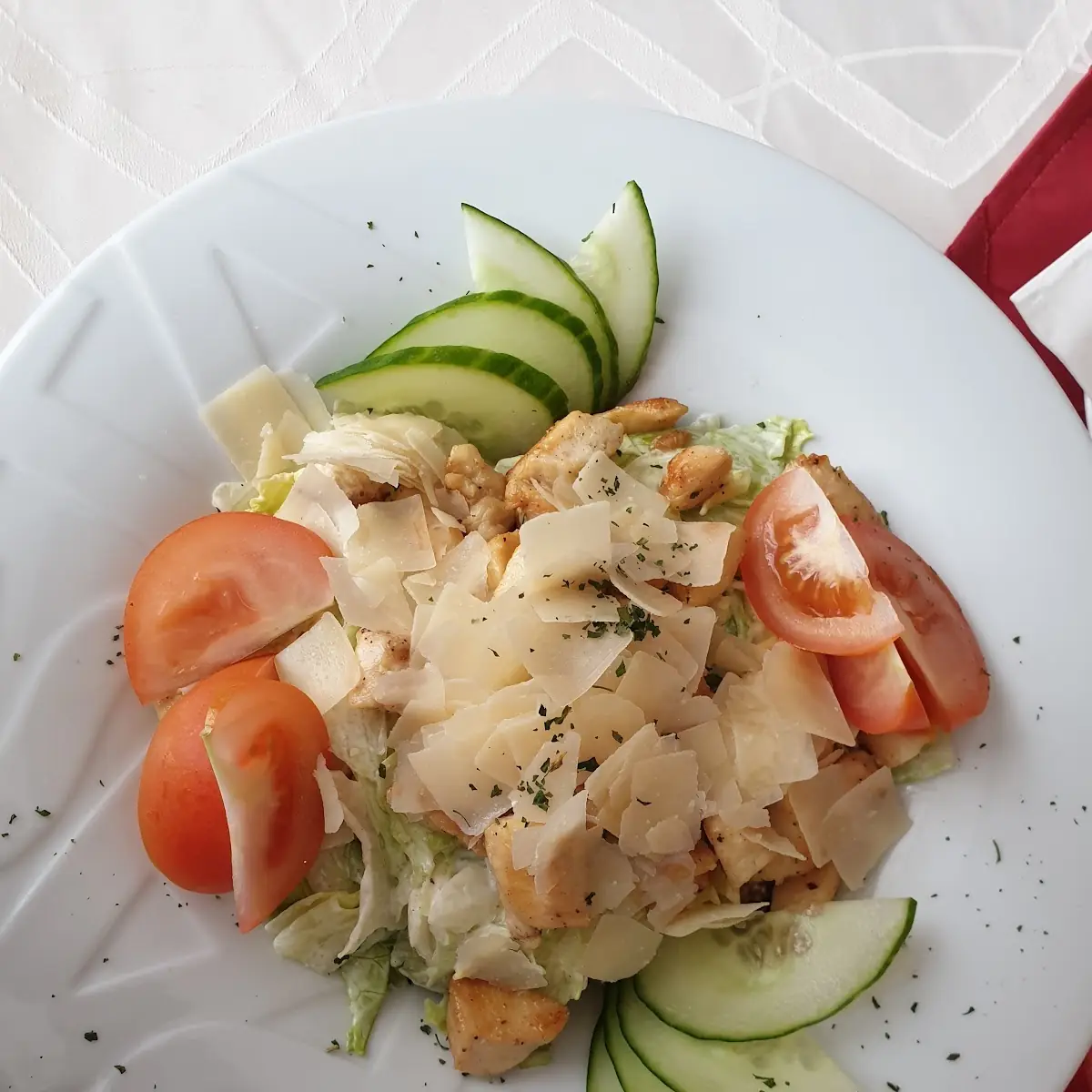 Салат Цезарь Der Cäsar Salat