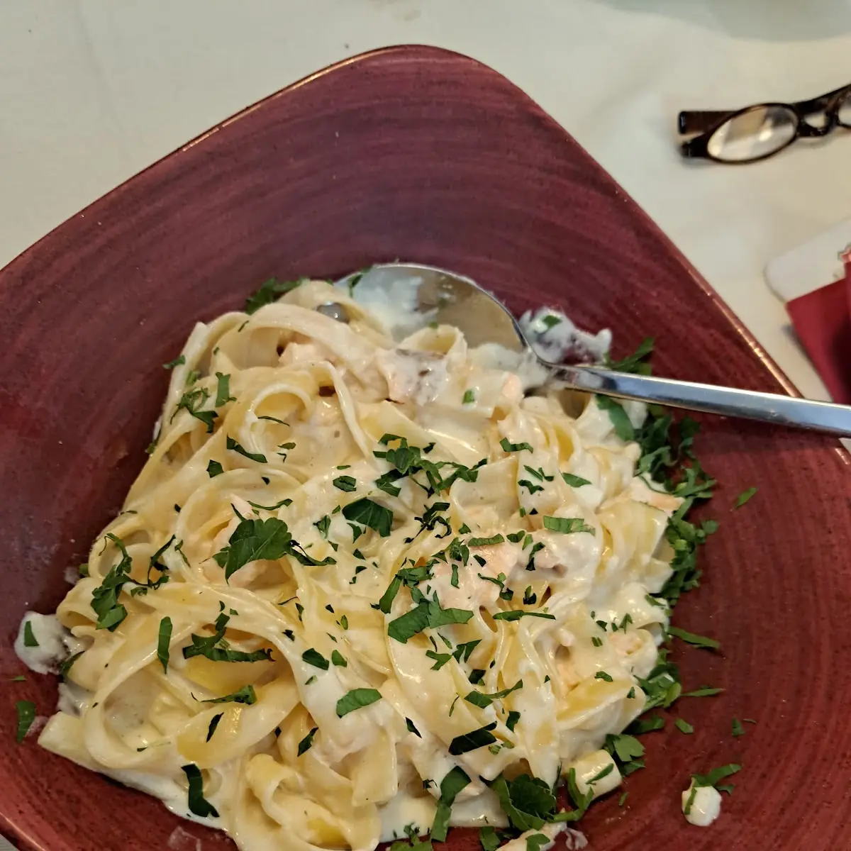 Tagliatelle Mit Lachs