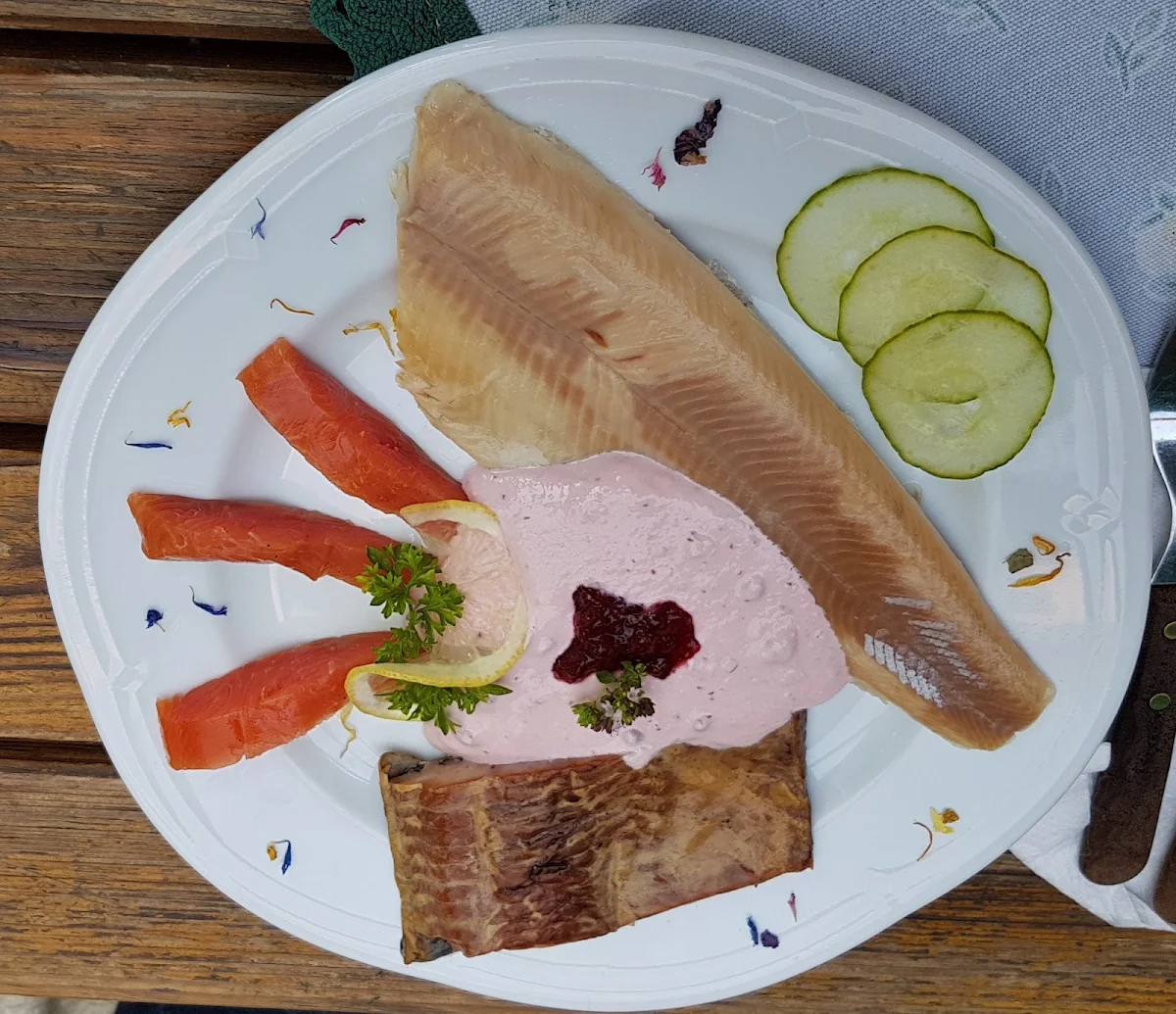Räucherfischvariation