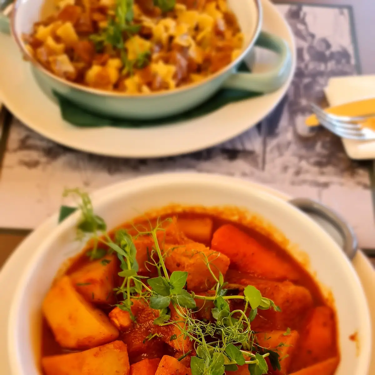 Potato Gulaschsuppe, Gasthaus ZUM KAISER