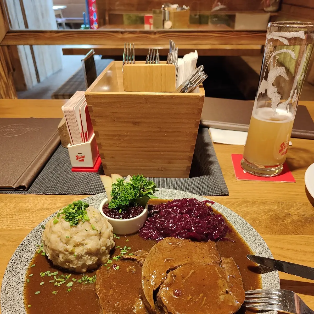 Hirschbraten