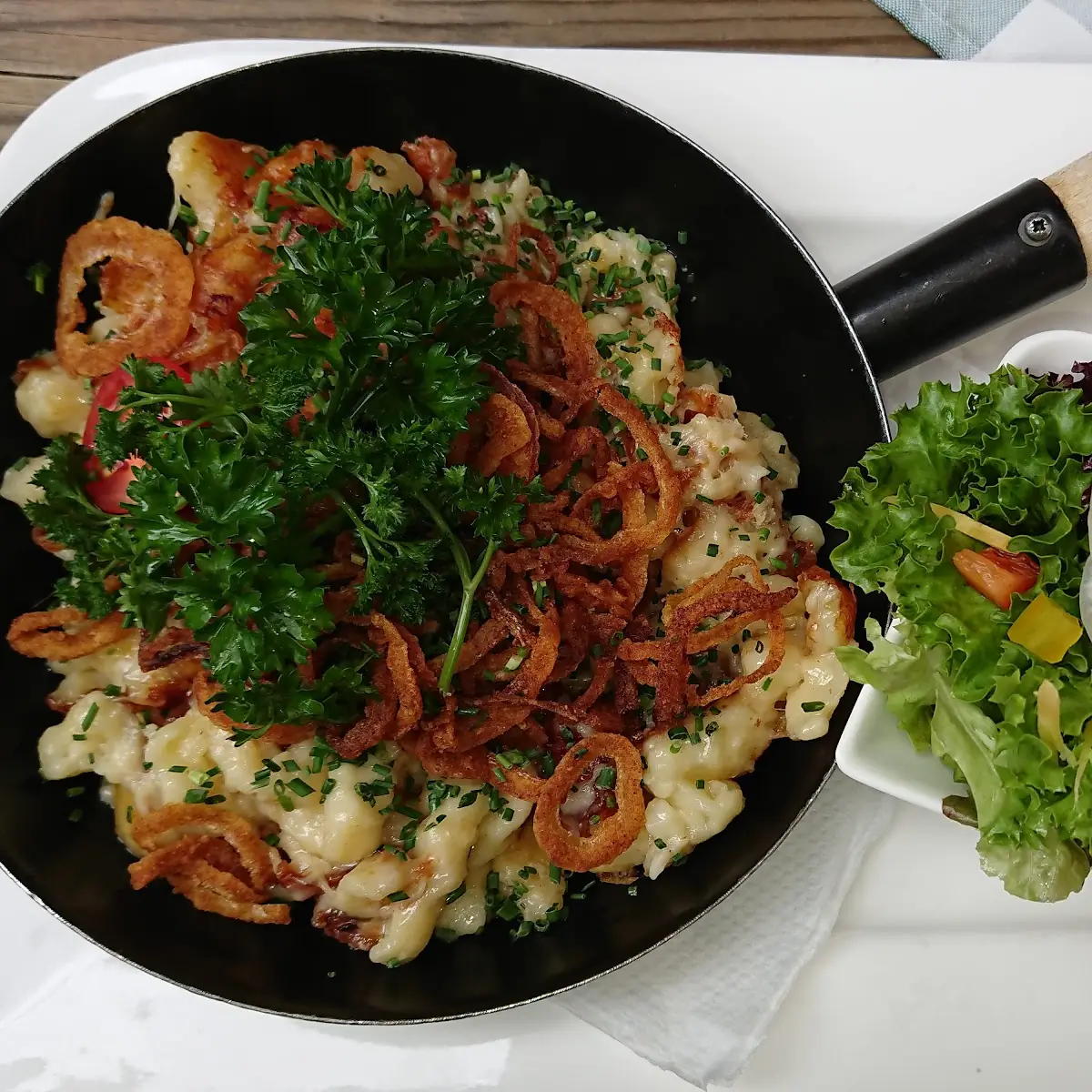 Kasnockerl Kasspatzen Käsespätzle