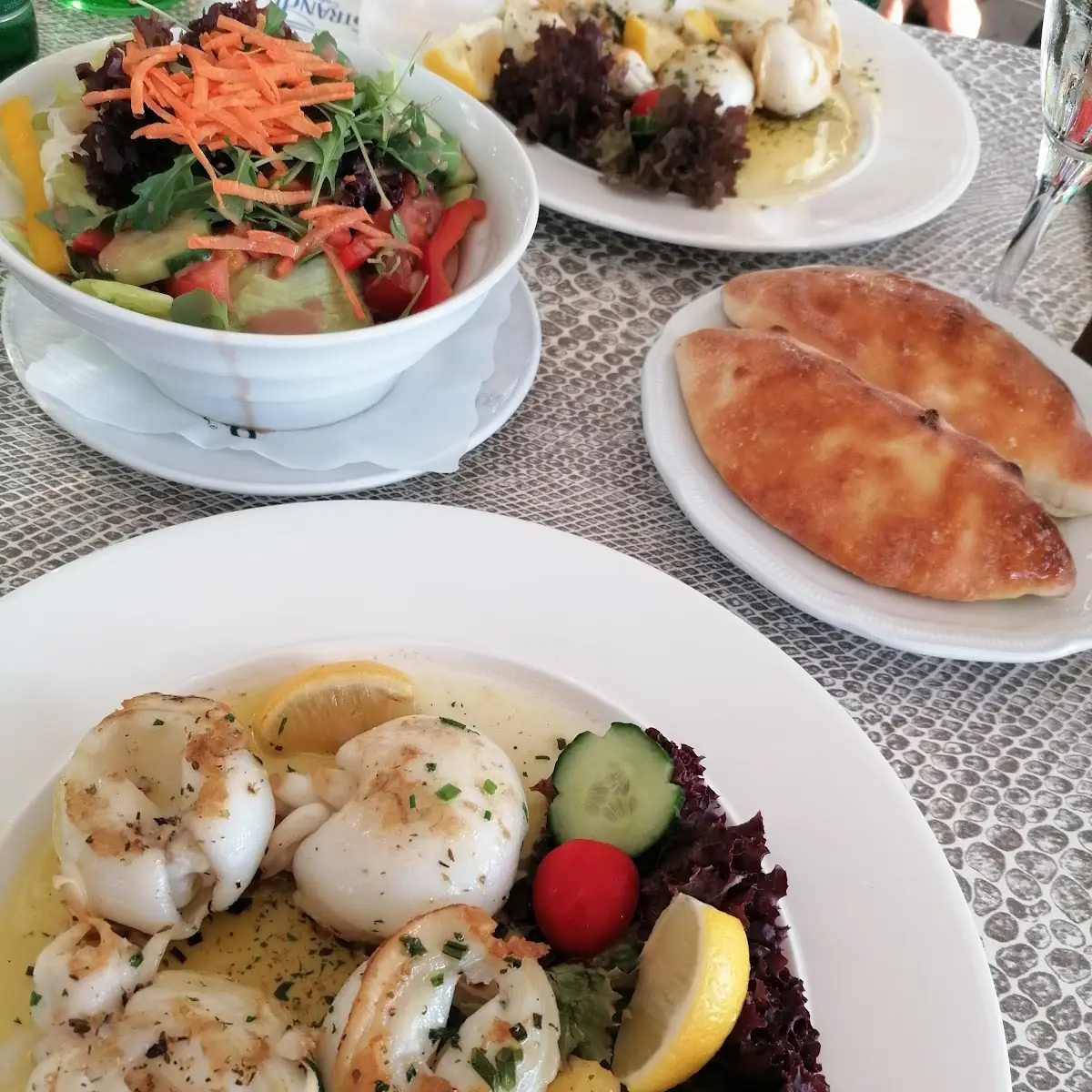 Gegrillte Calamari