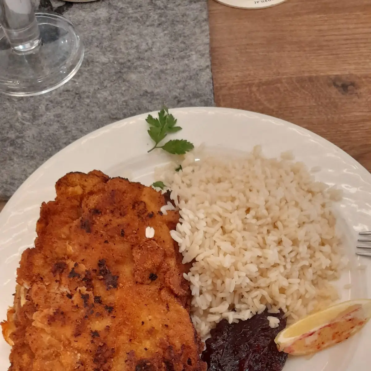 Knoblauch Schnitzl
