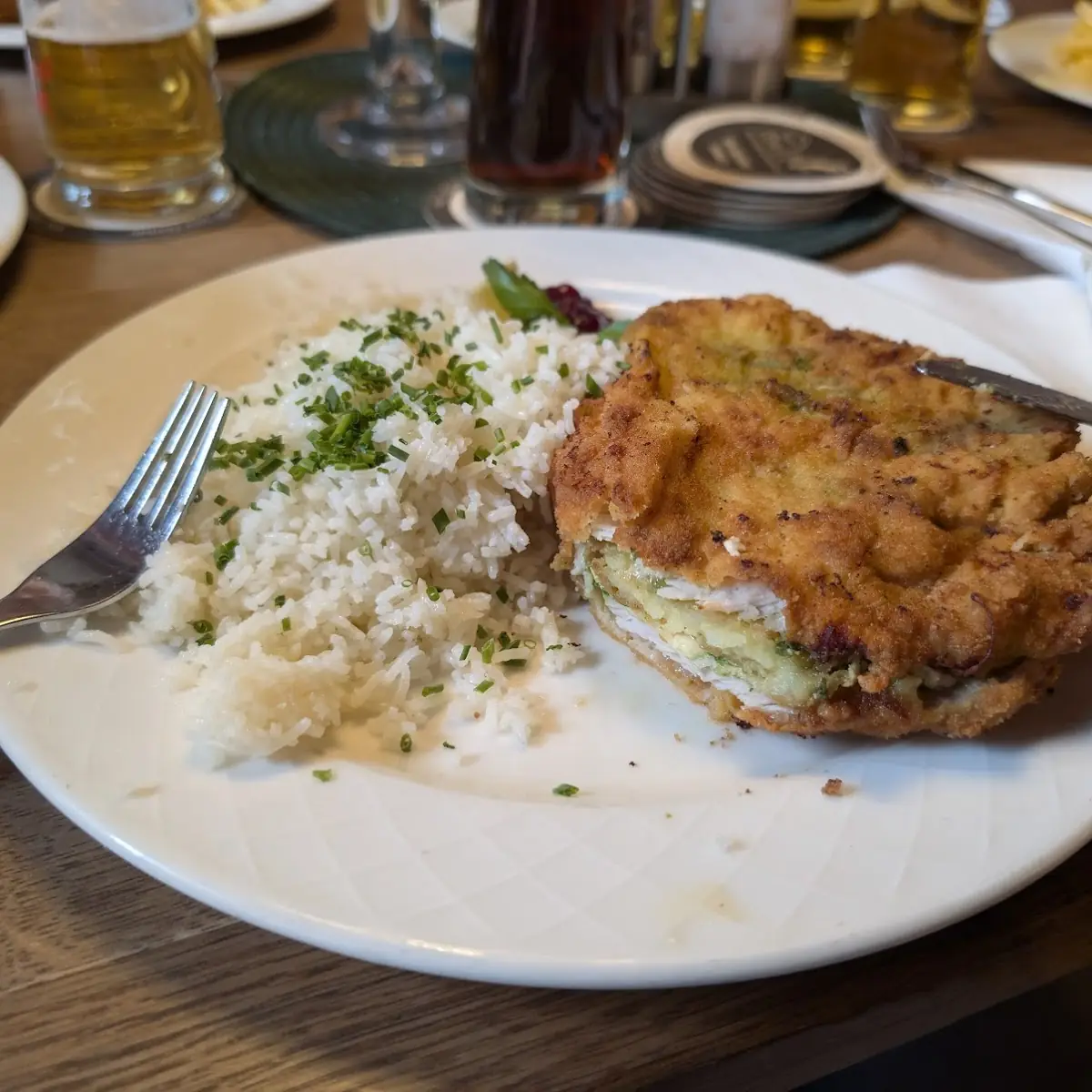 Knoblauchschnitzel