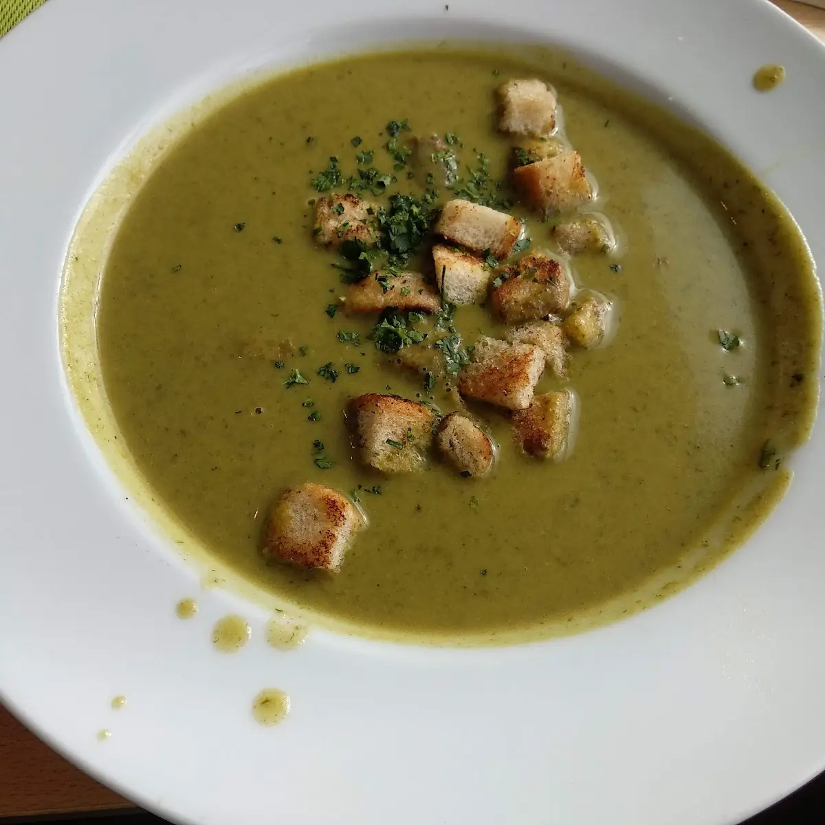 Bärlauchcremesuppe