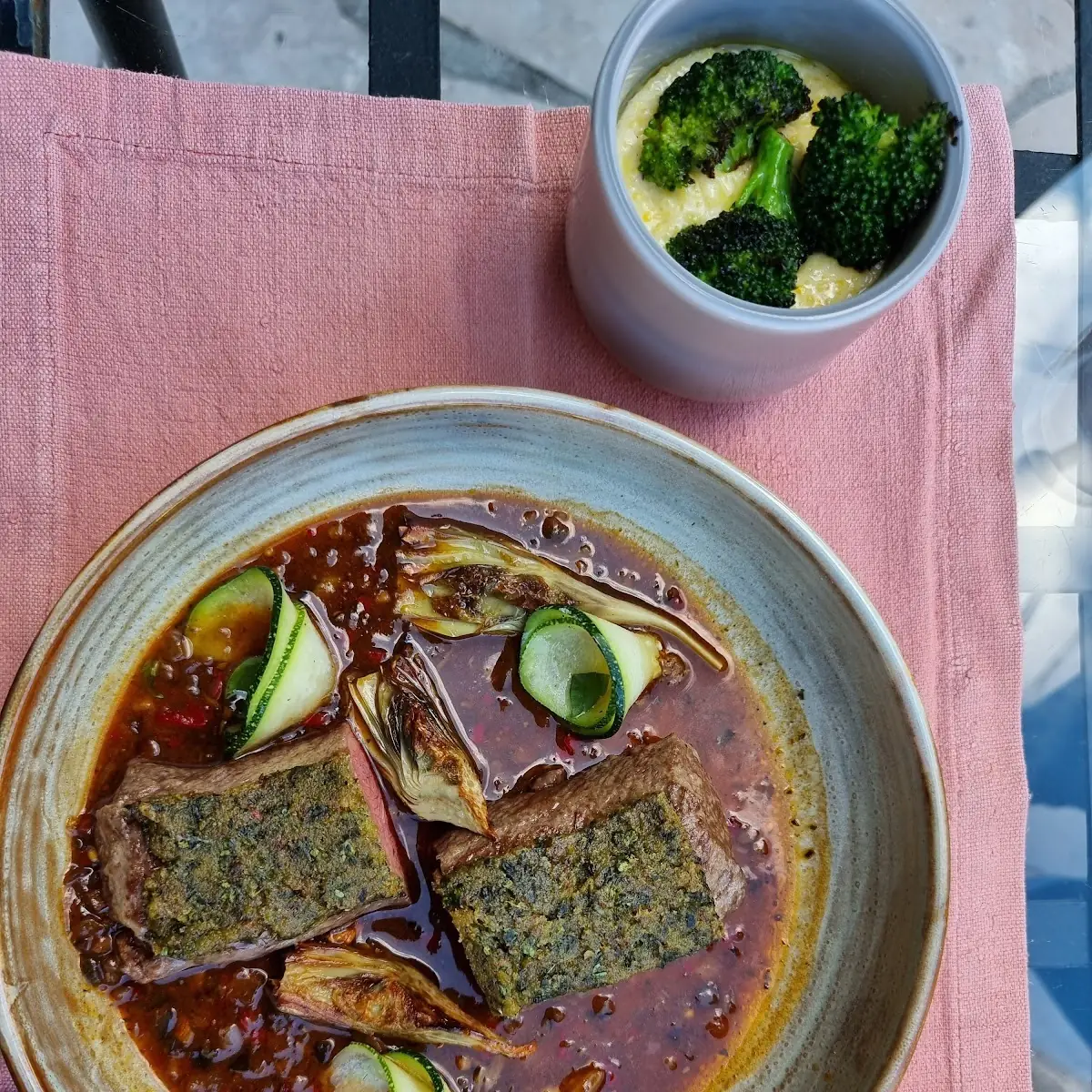 Lammrücken Mit Kräuterkruste