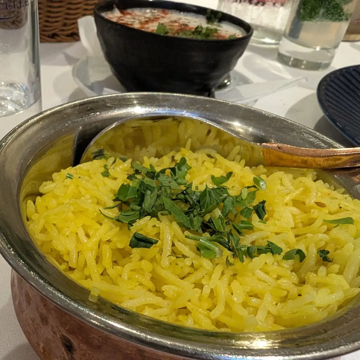 Basmati Reis Mit Safran & Kurkuma
