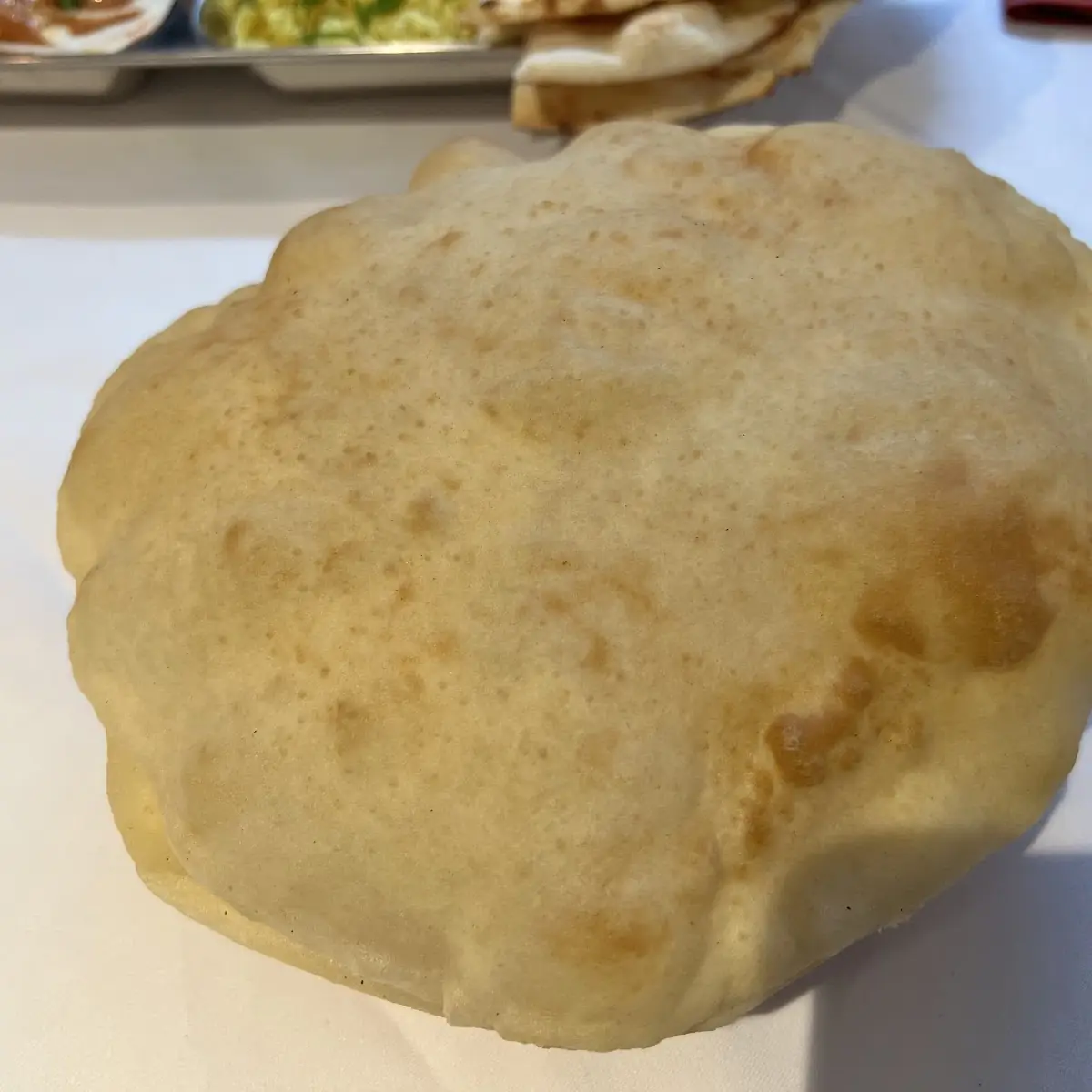 Frittiertes Fladenbrot