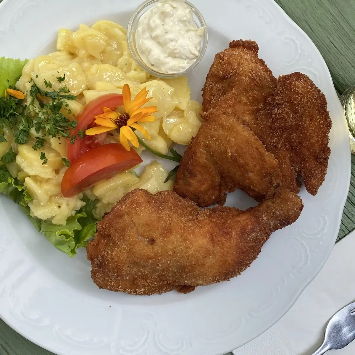 Back-hendel Mit Kartoffelsalat