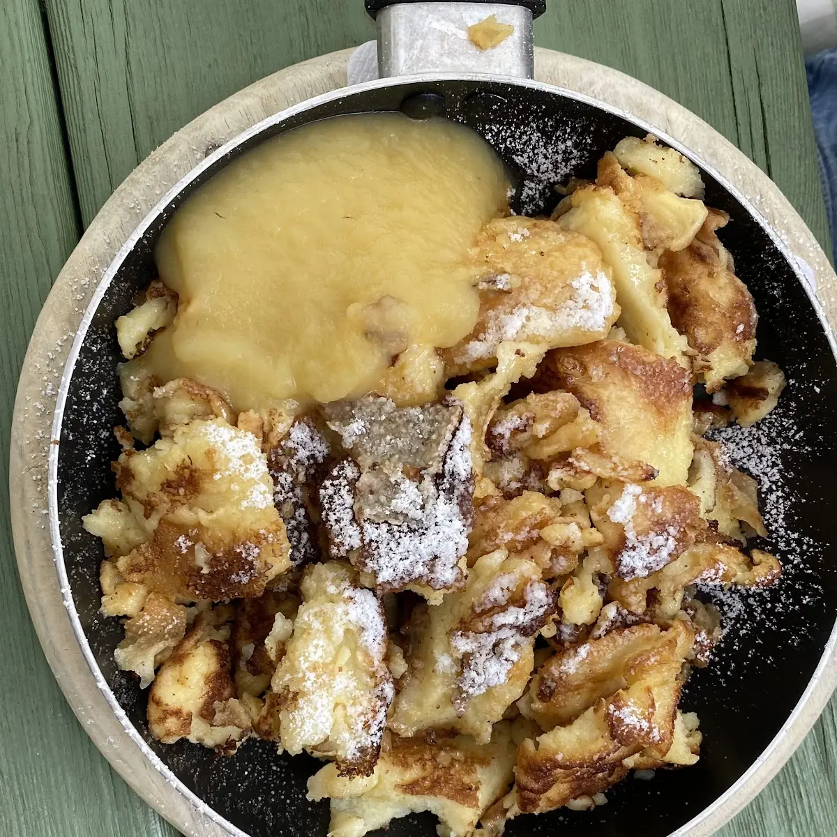 Kaiserschmarren Mit Apfelmus