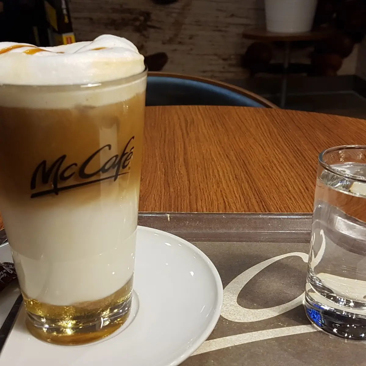 Iced Caramel Latte