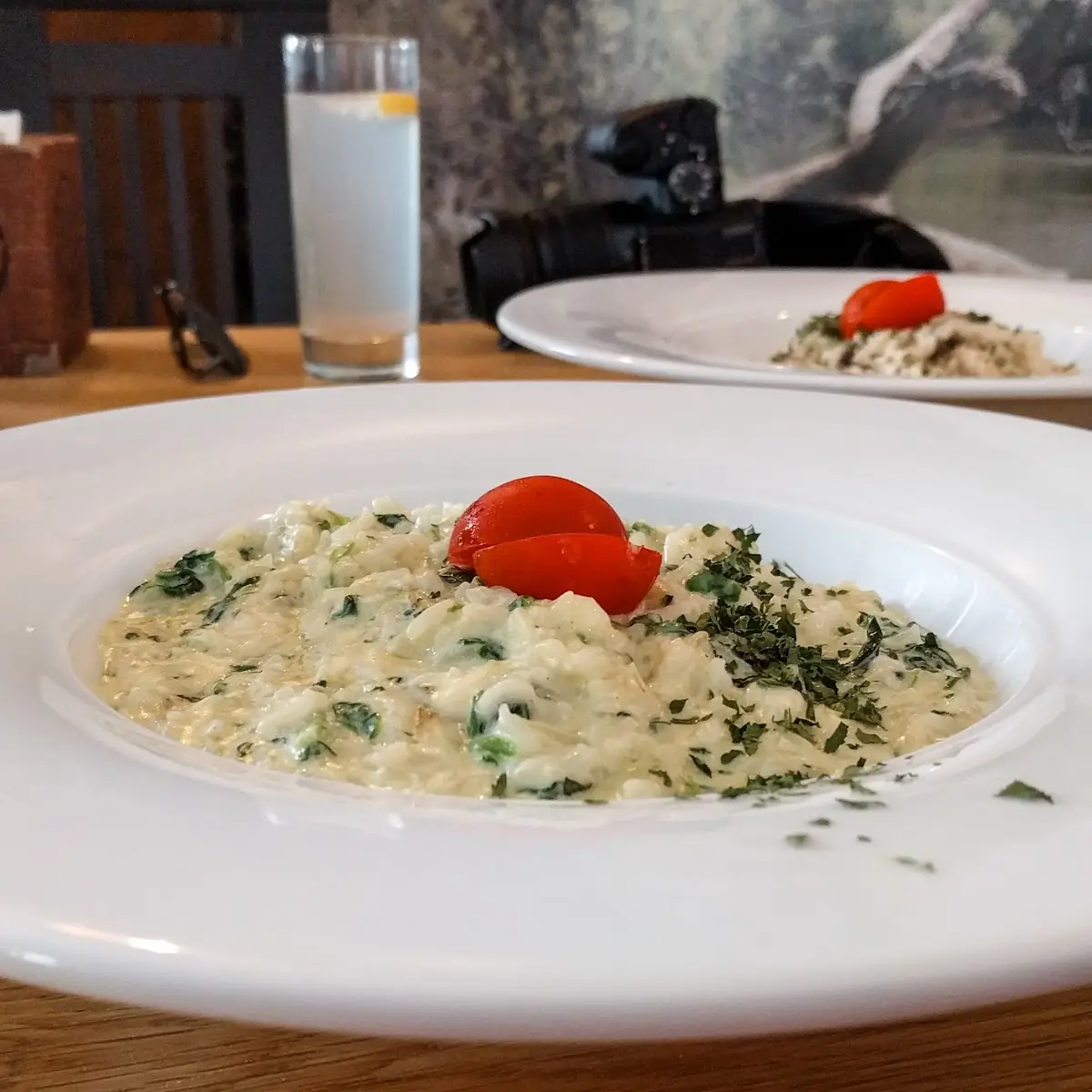 Spinat Risotto