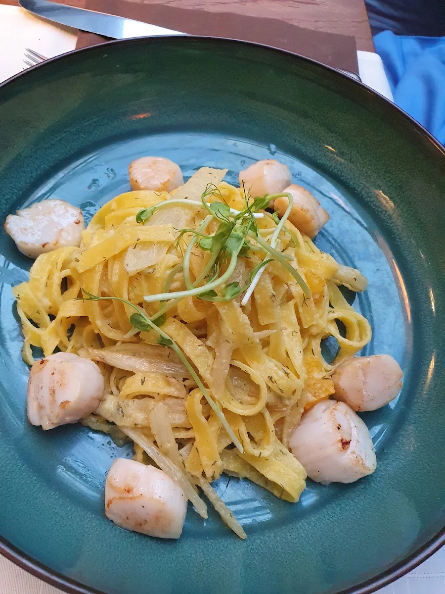 Nudeln Mit Jakobsmuscheln
