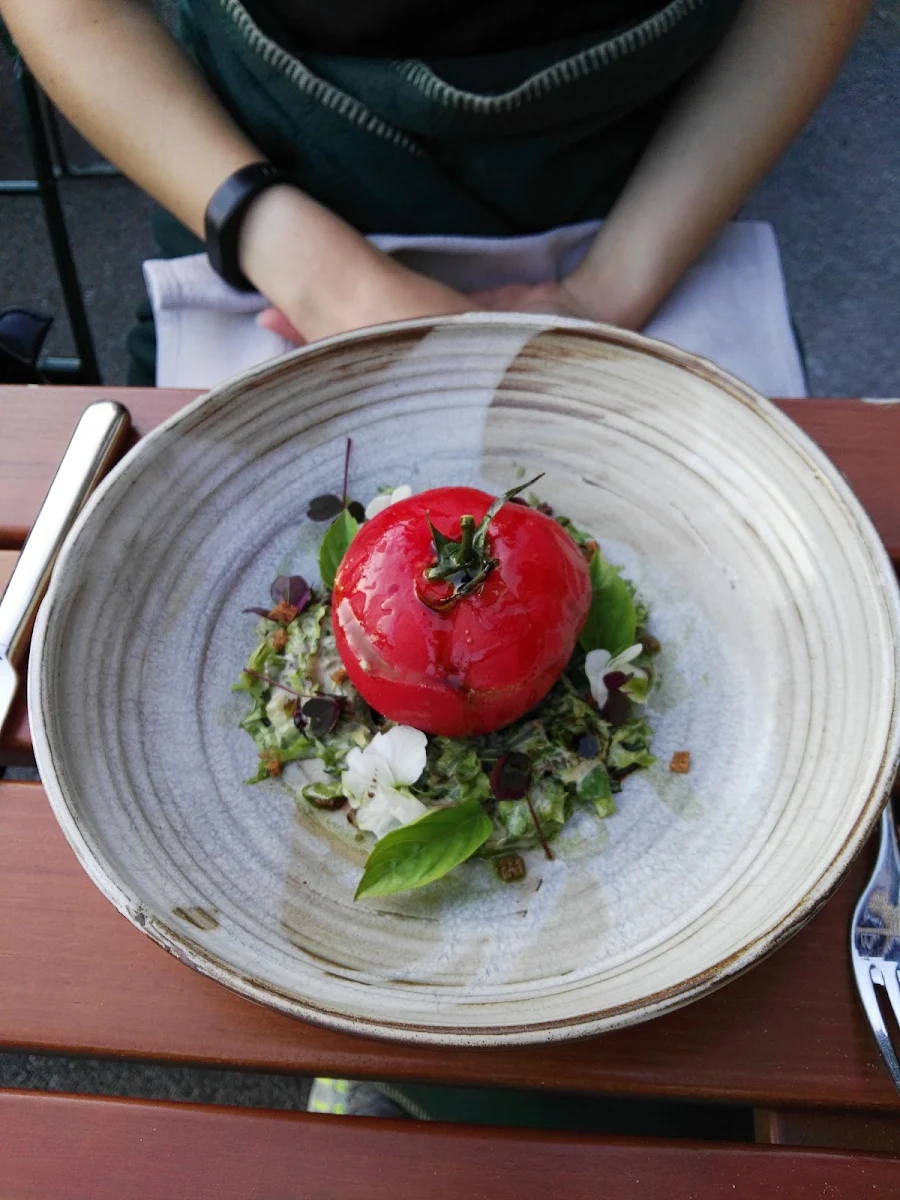 Tomaten-büffelmozarella Salat