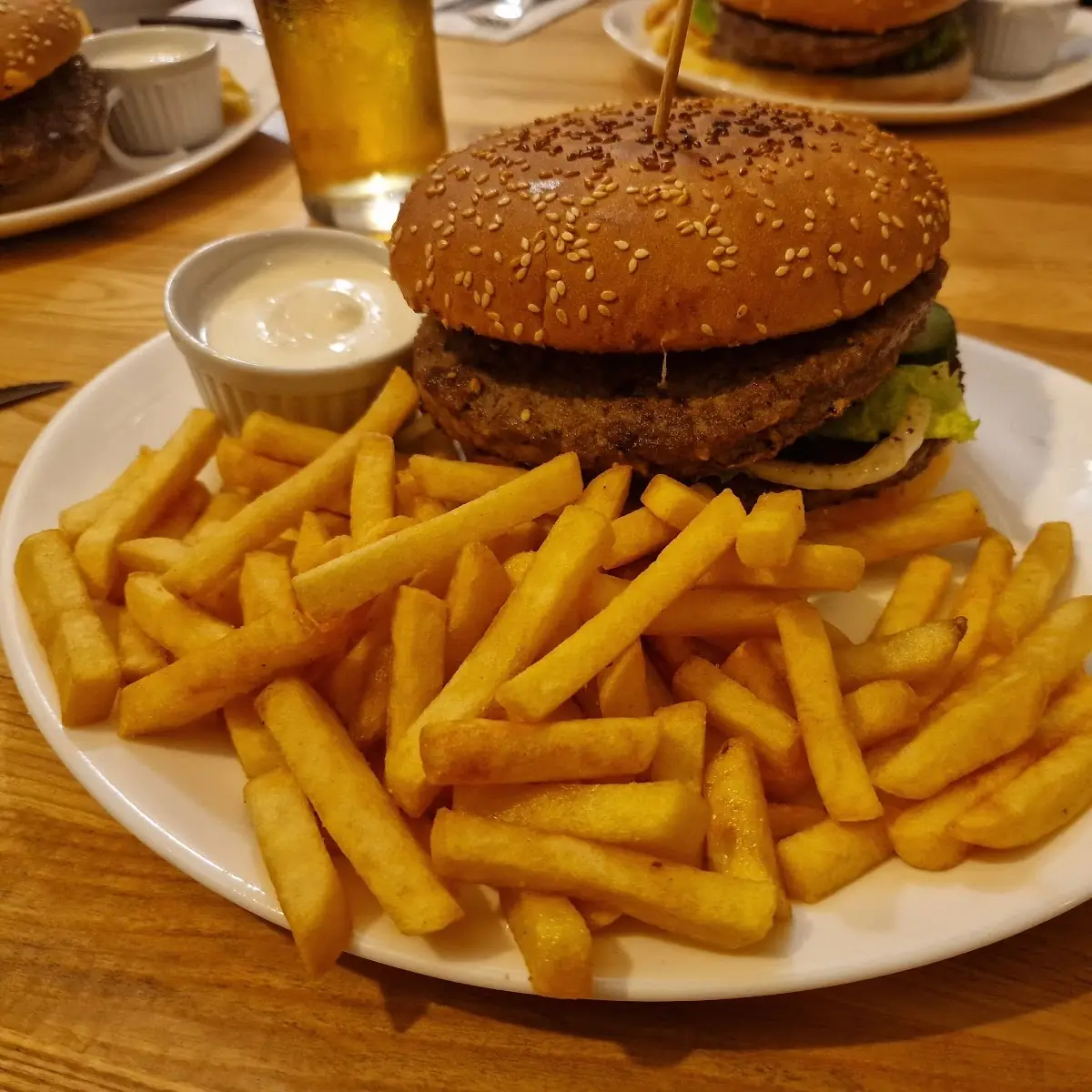 Grill House Burger Doppel