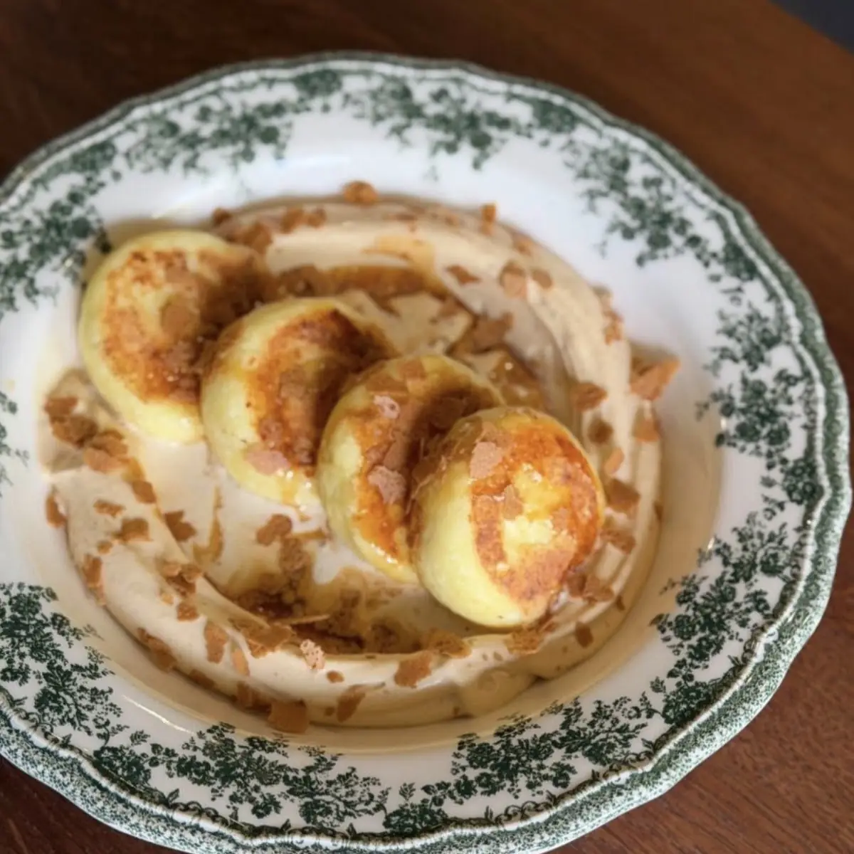 Syrniki Mit Toffee-creme
