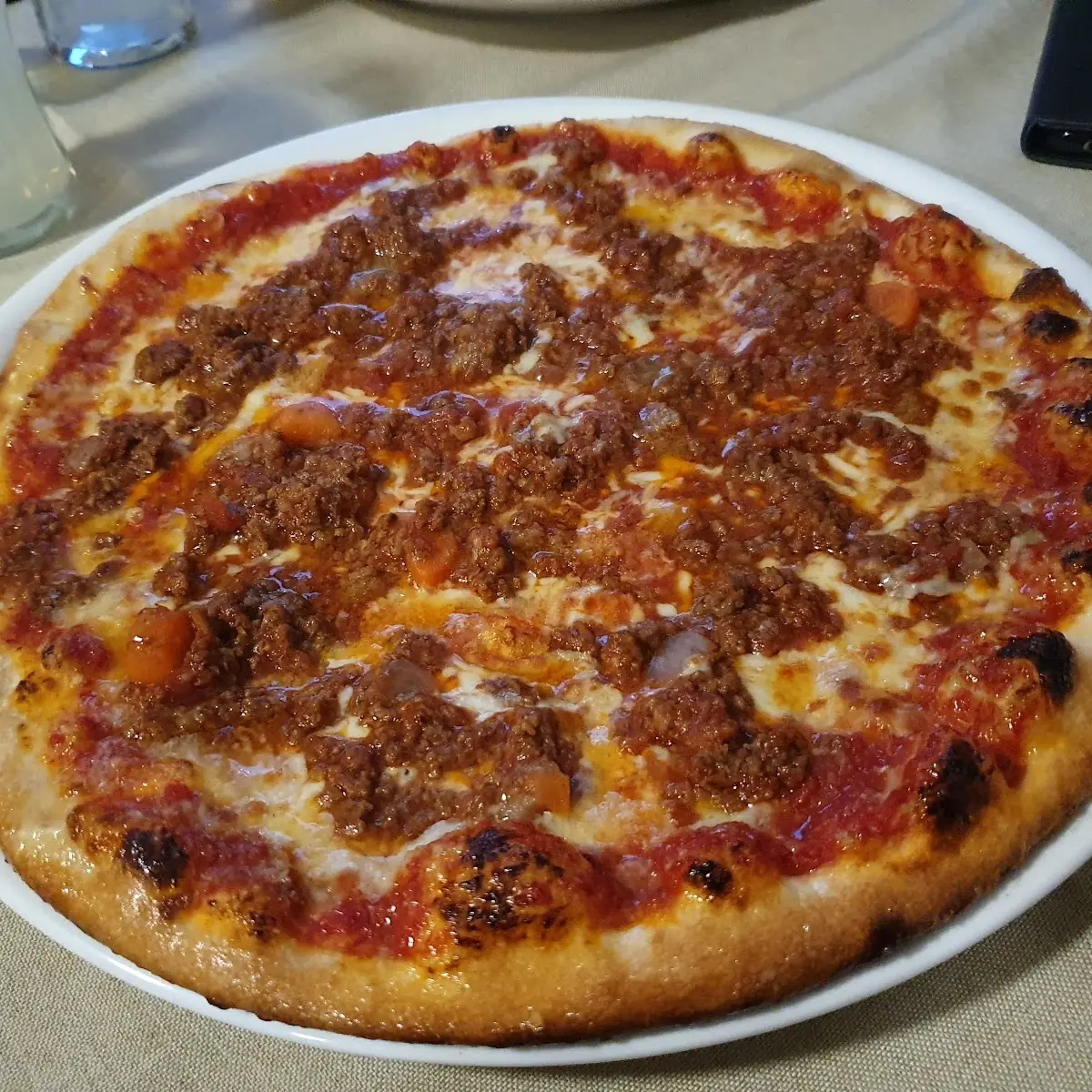 Pizza Bolognese