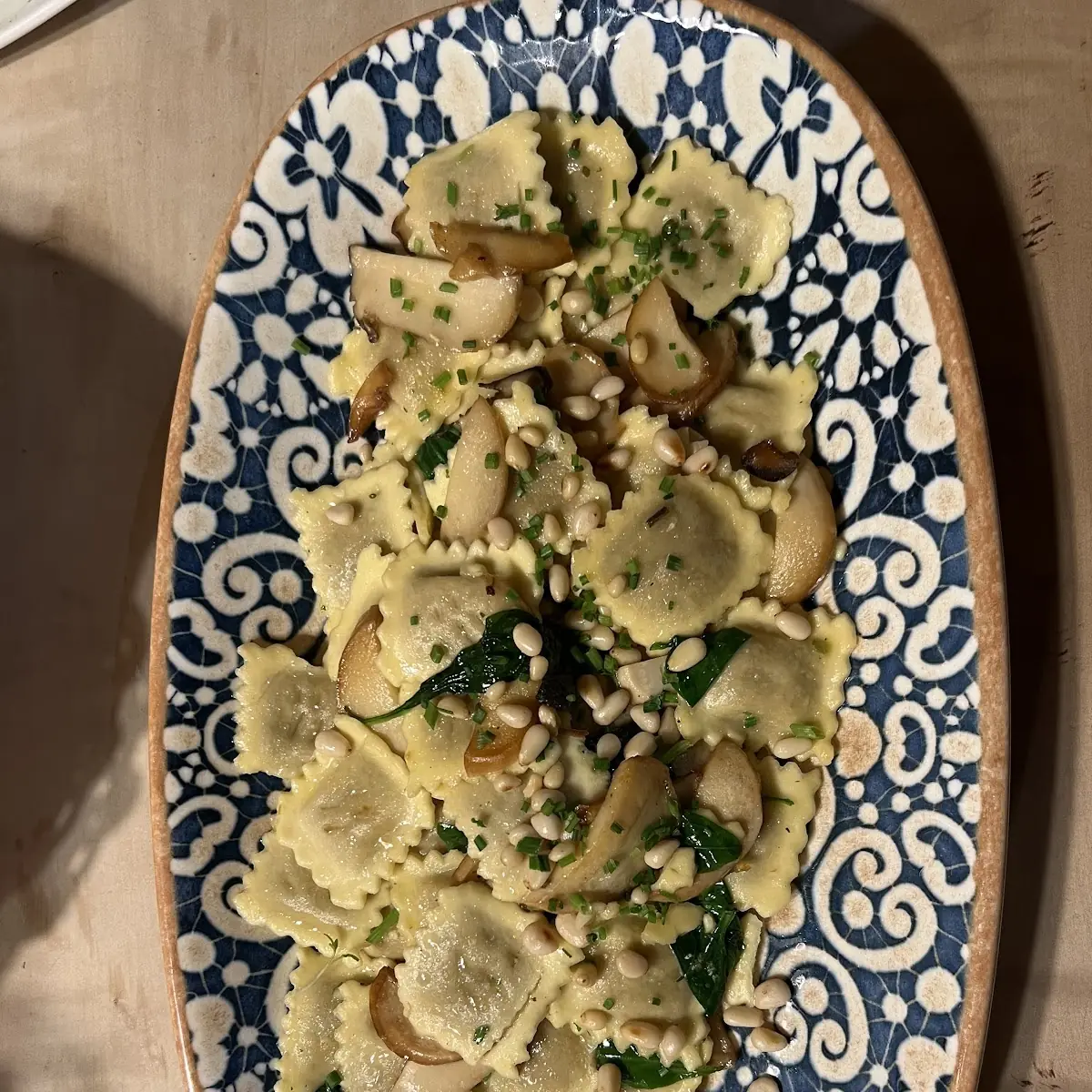 Ravioli Mit Eierschwammerl