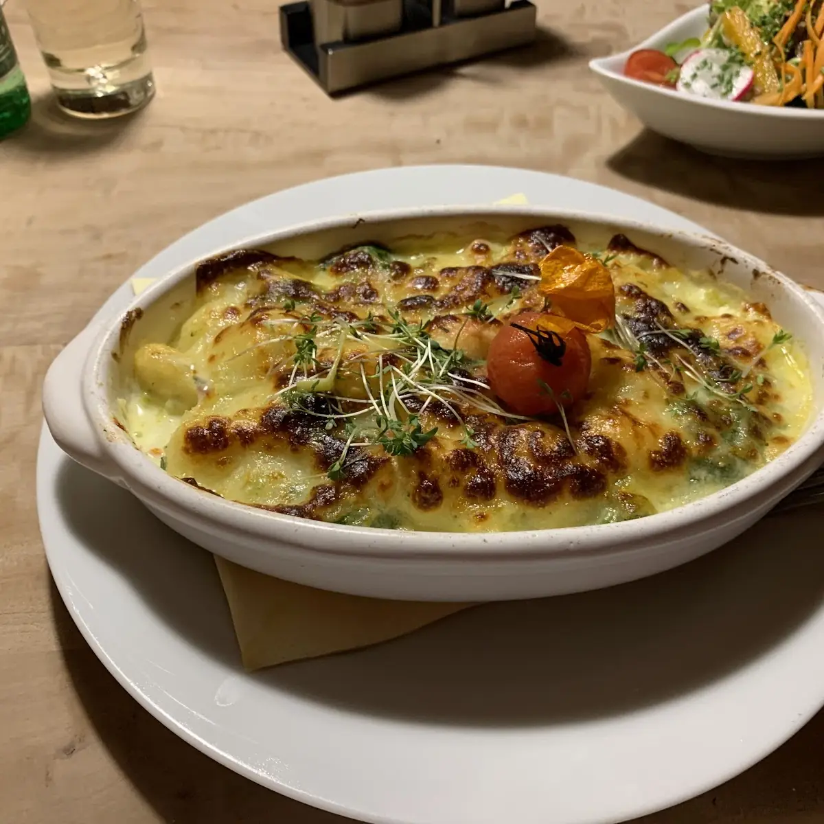 Überbacken Mit Käse