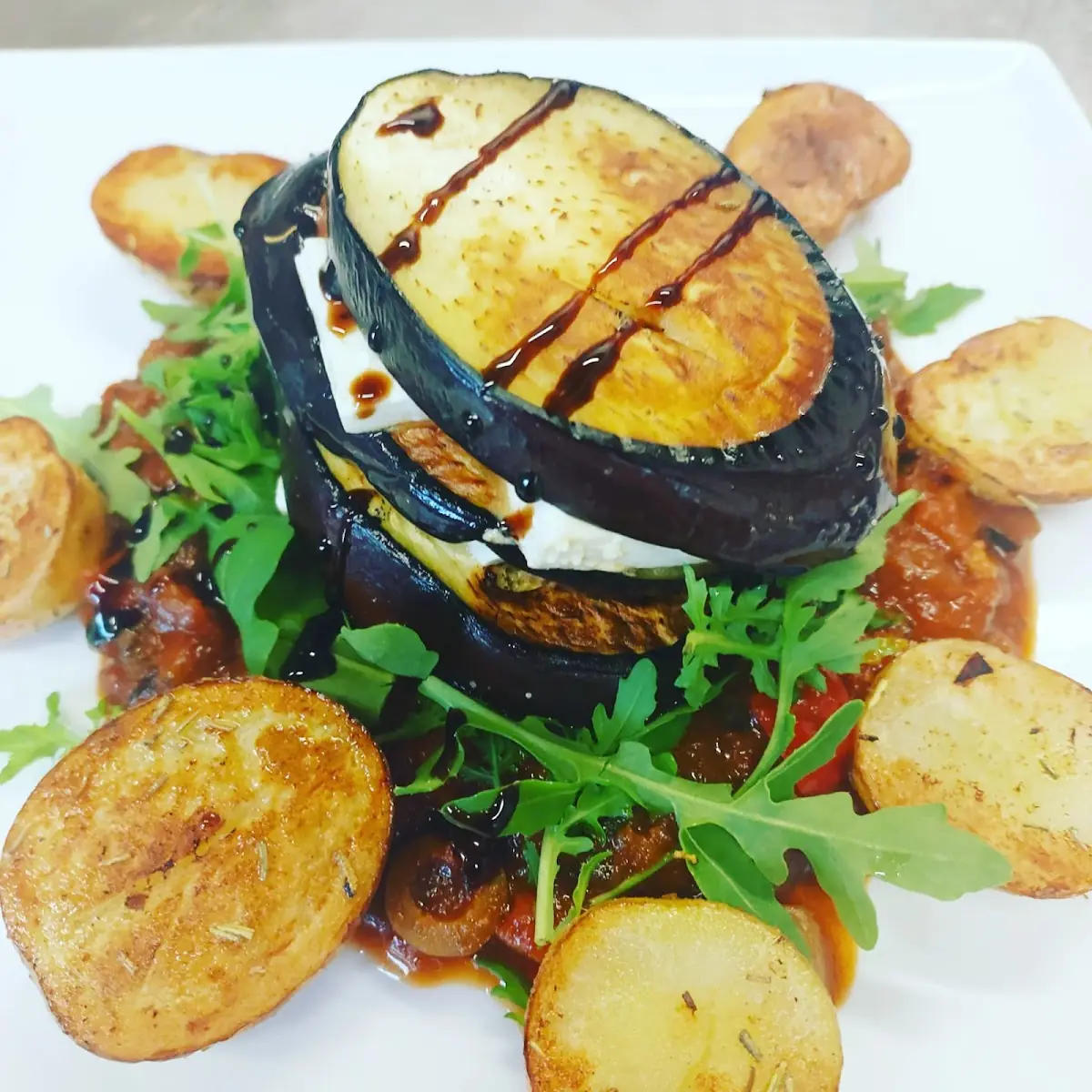 Auberginenlasagne