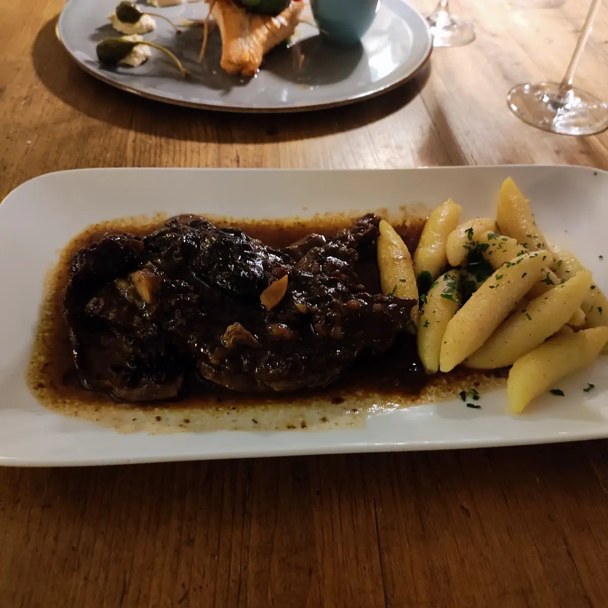 Beiried Mit Schupfnudeln