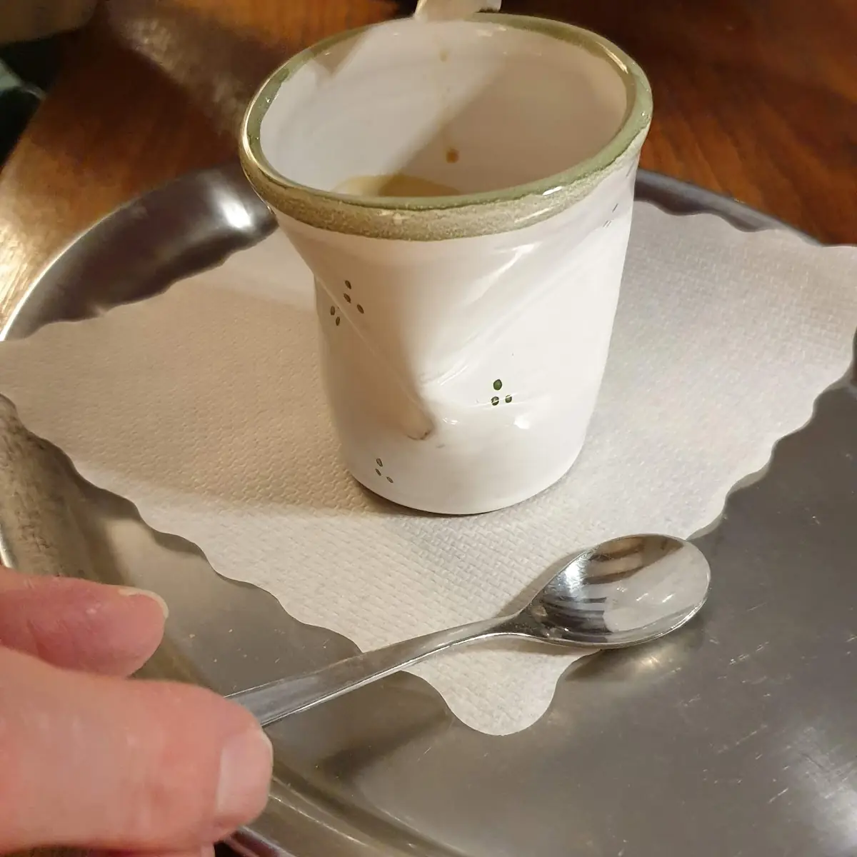 Espresso In Besonderer Tassenform
