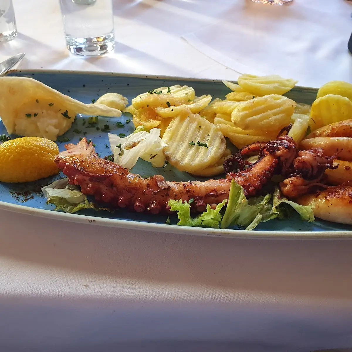 Oktopus Calamari Teller