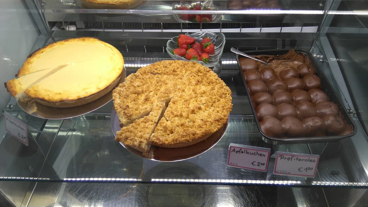 Apfelstreußelkuchen, Udos Eisparadies Kufstein