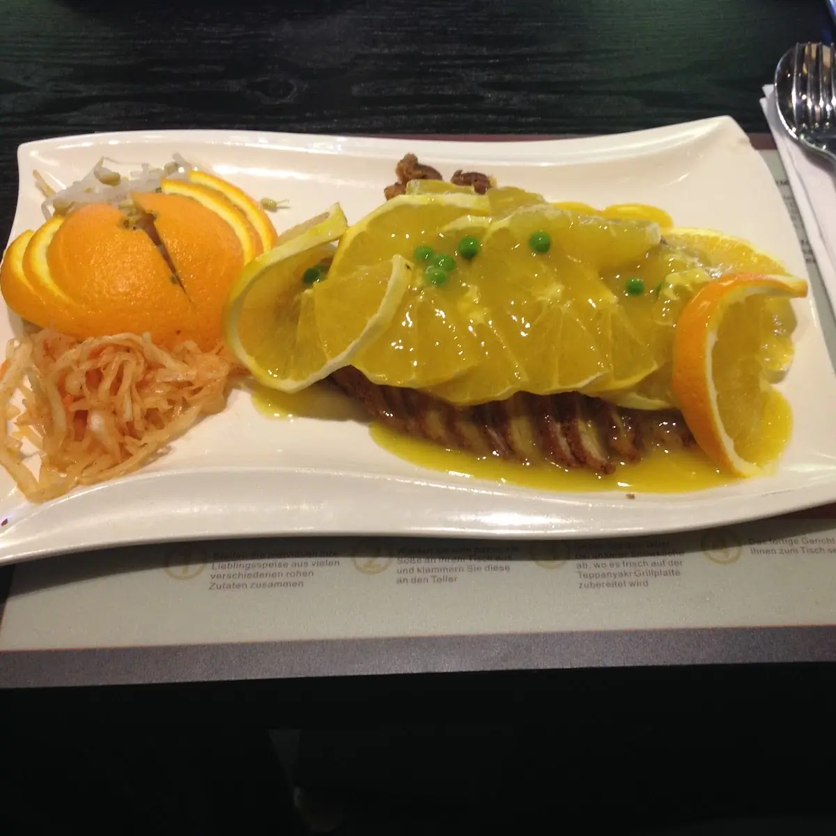 Duck with Orange